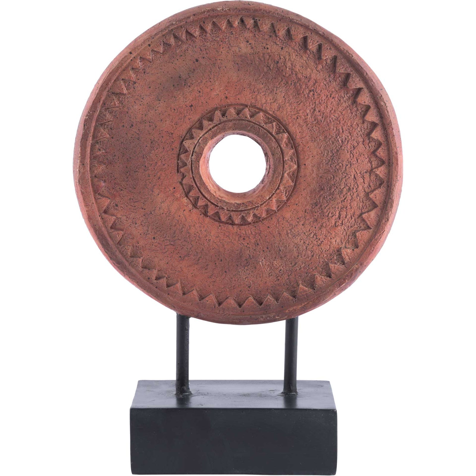 Ancient Coin Figurine Brown