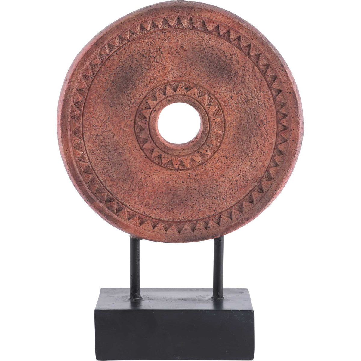 Ancient Coin Figurine Brown