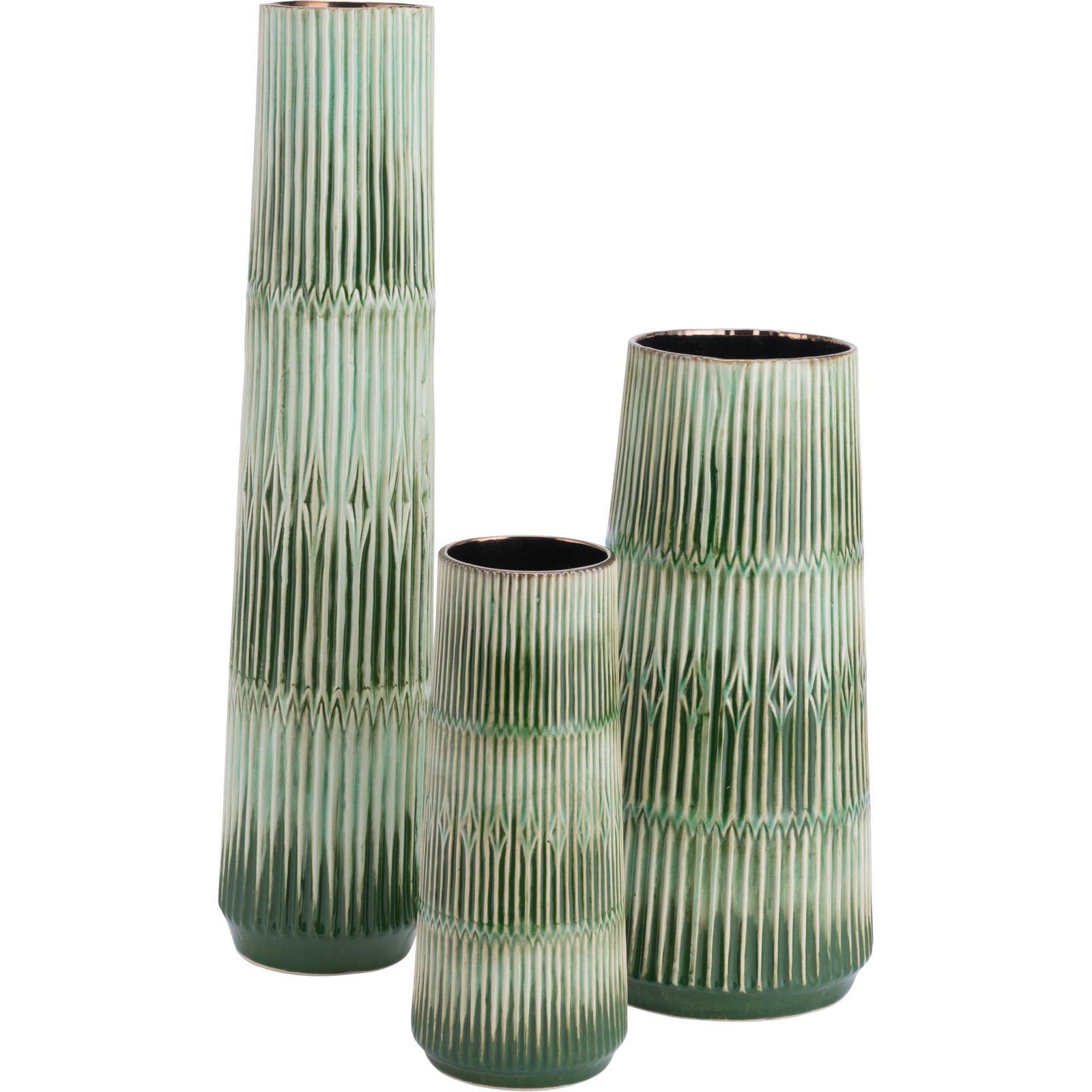 Nopal Vase Green