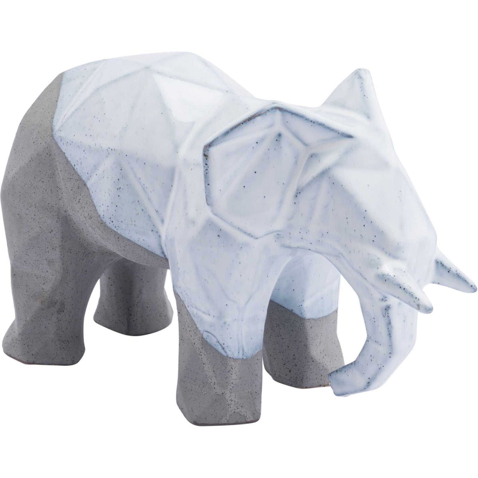 Geo Elephant White/Gray