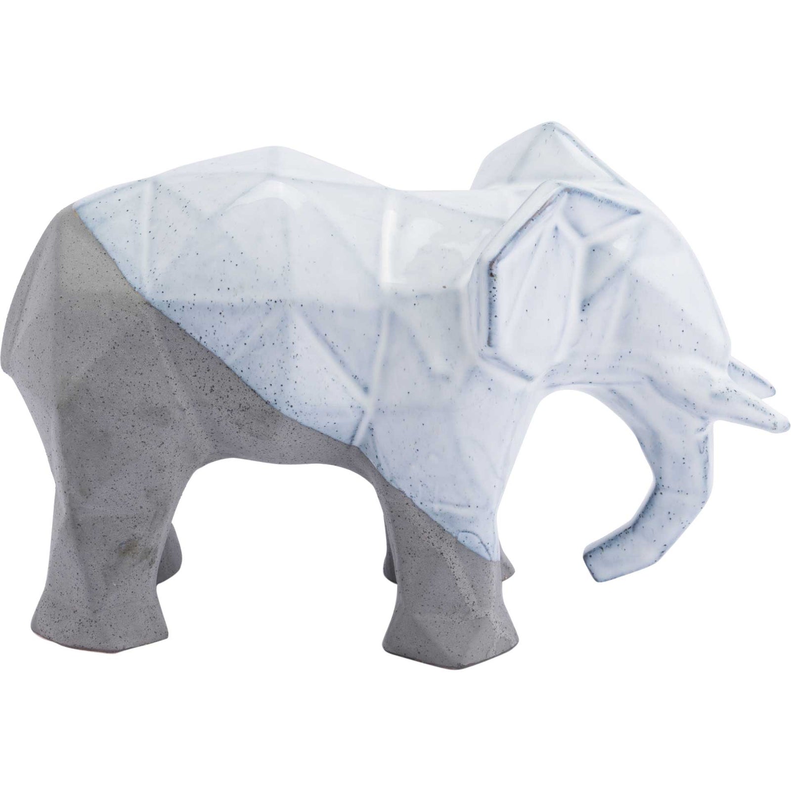 Geo Elephant White/Gray