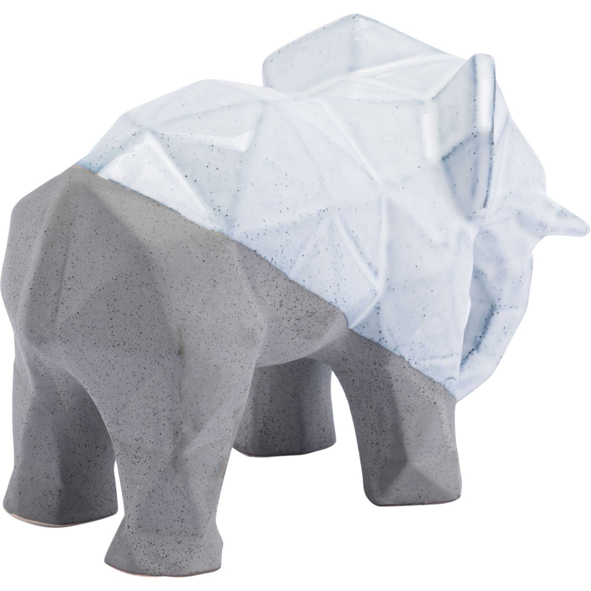 Geo Elephant White/Gray