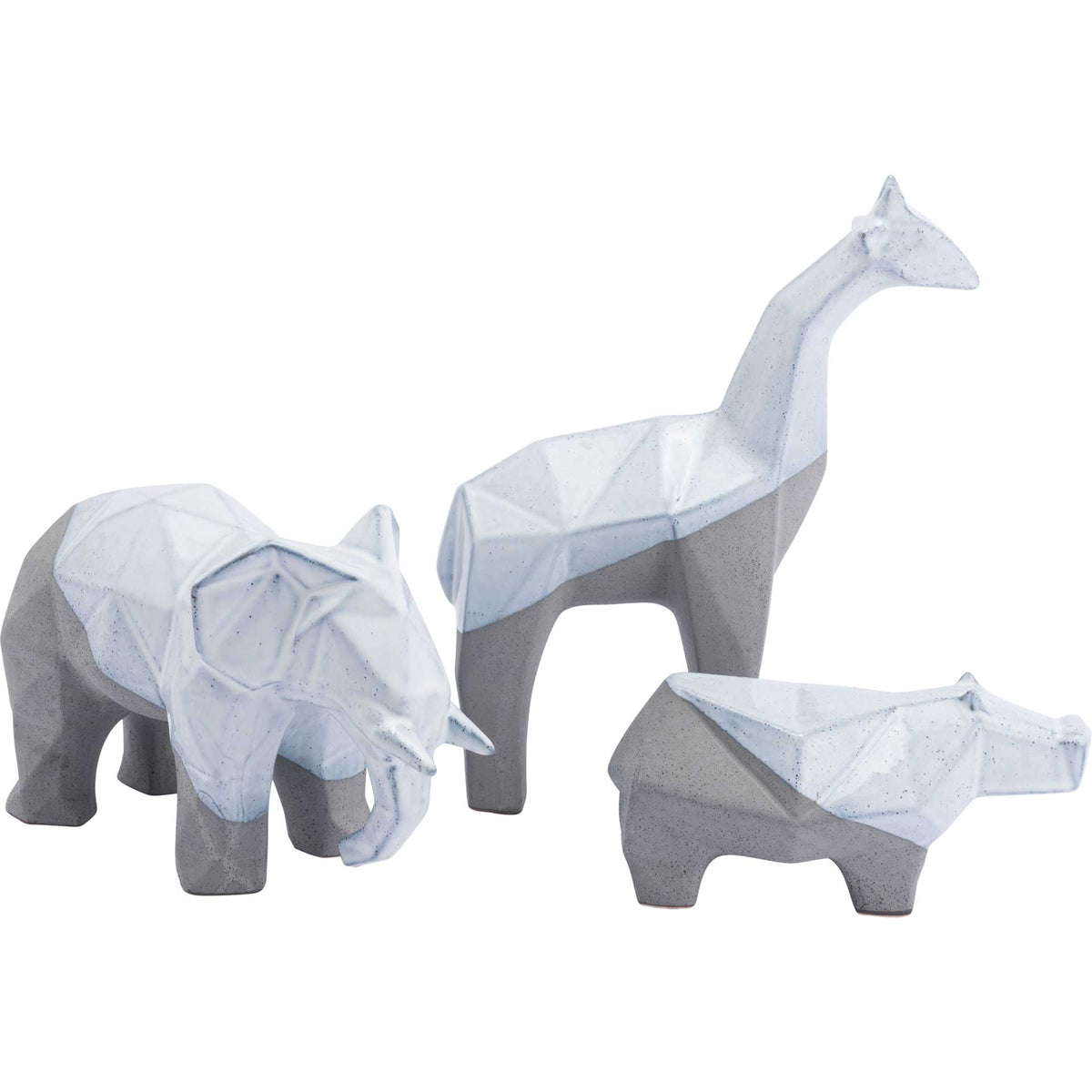 Geo Giraffe White/Gray