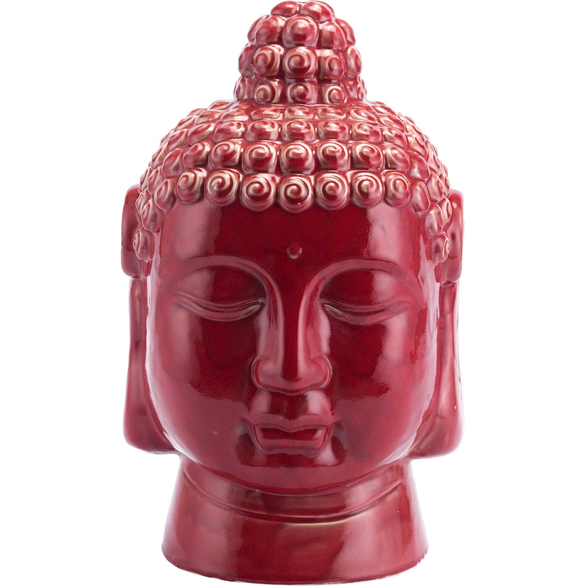 Buddha Head Red