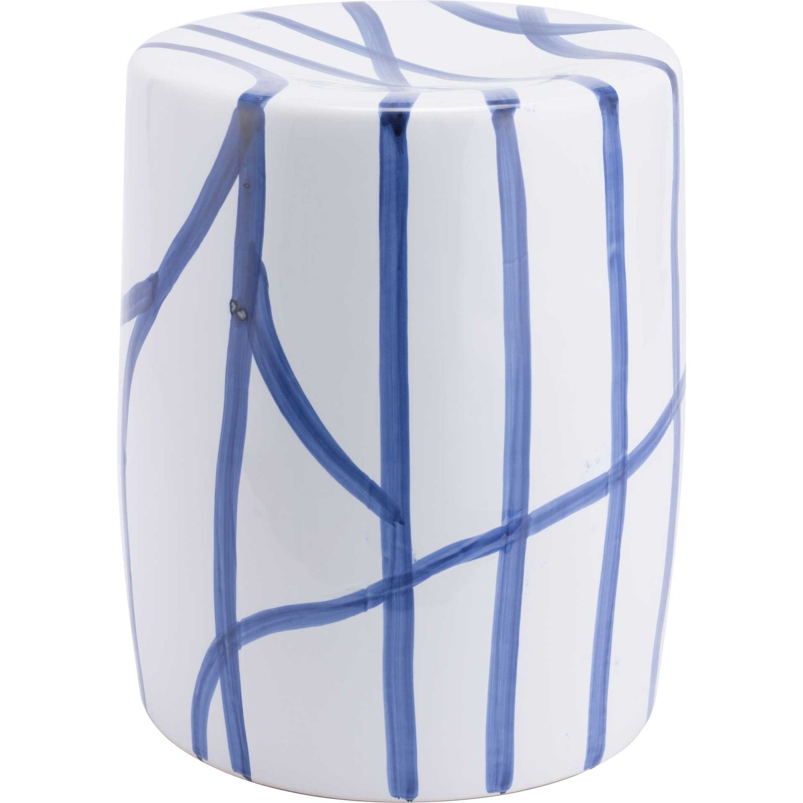 Raiz Garden Seat White/Blue