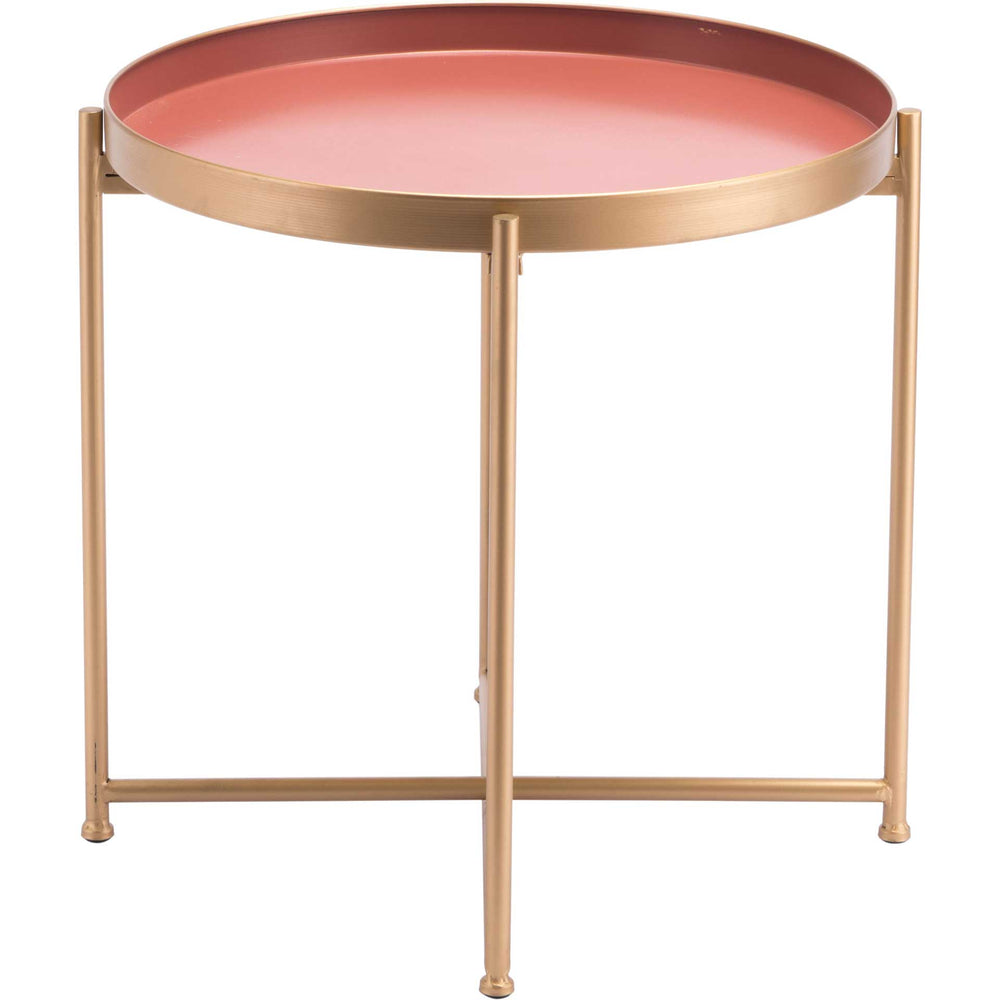 Loft End Table Pink