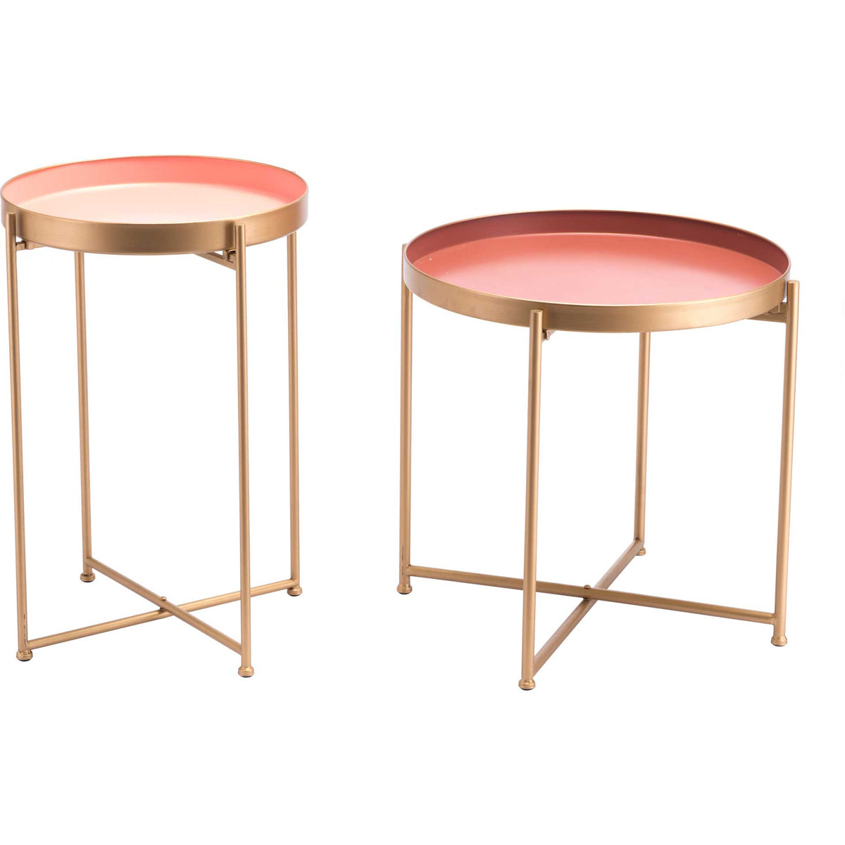 Loft End Table Pink