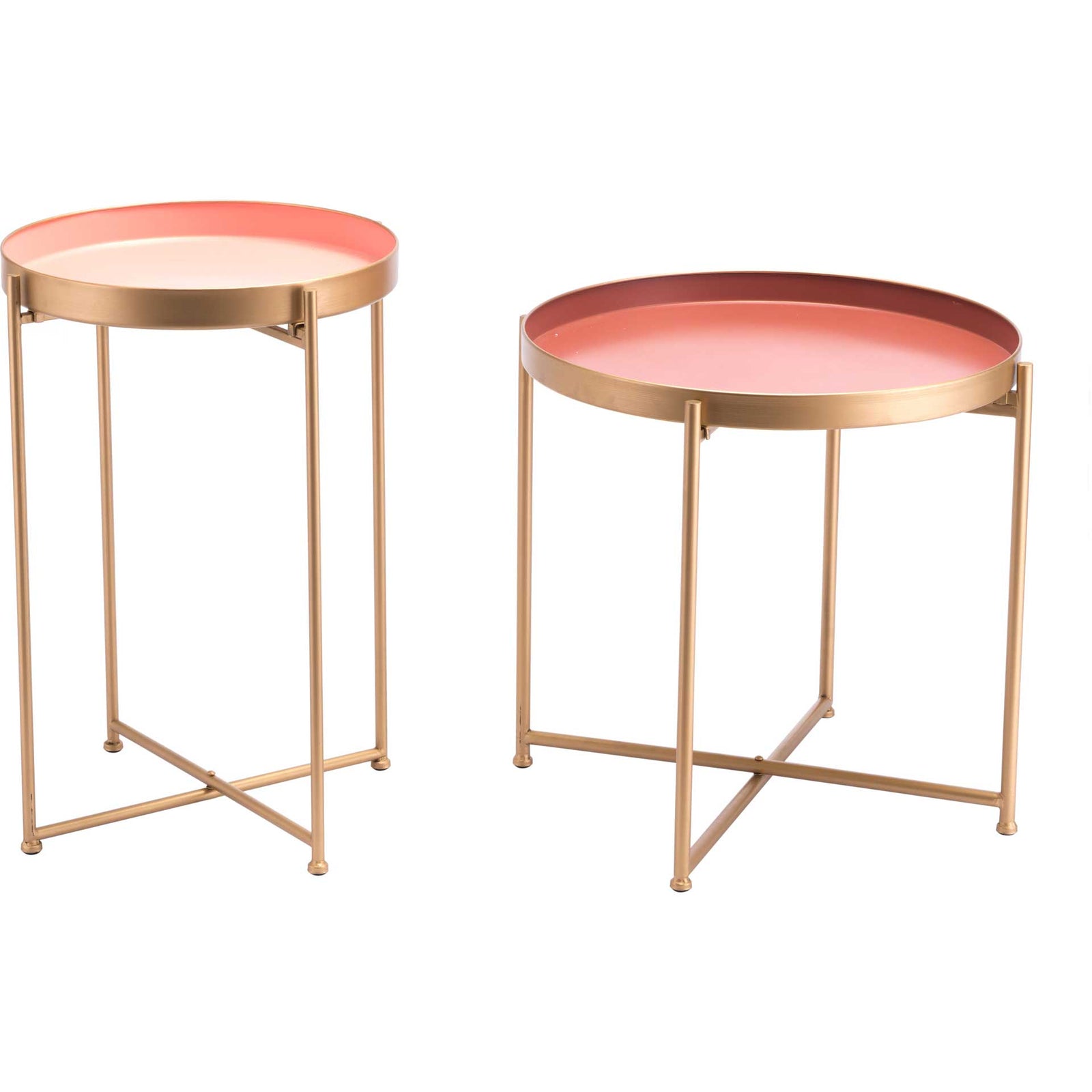 Loft End Table Pink