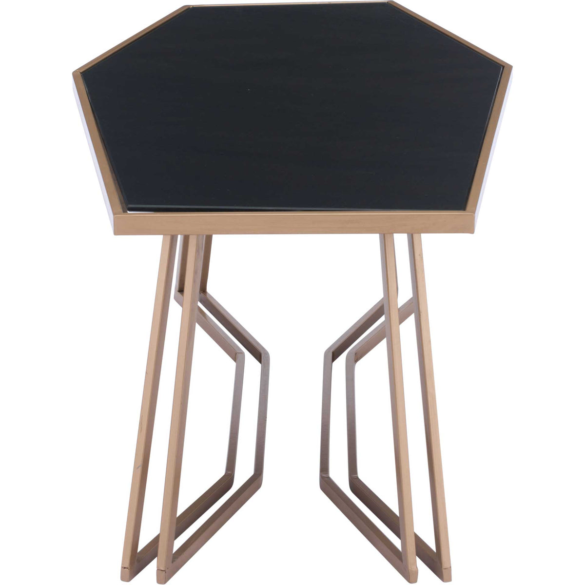 Geo Coffee Table Black/Gold