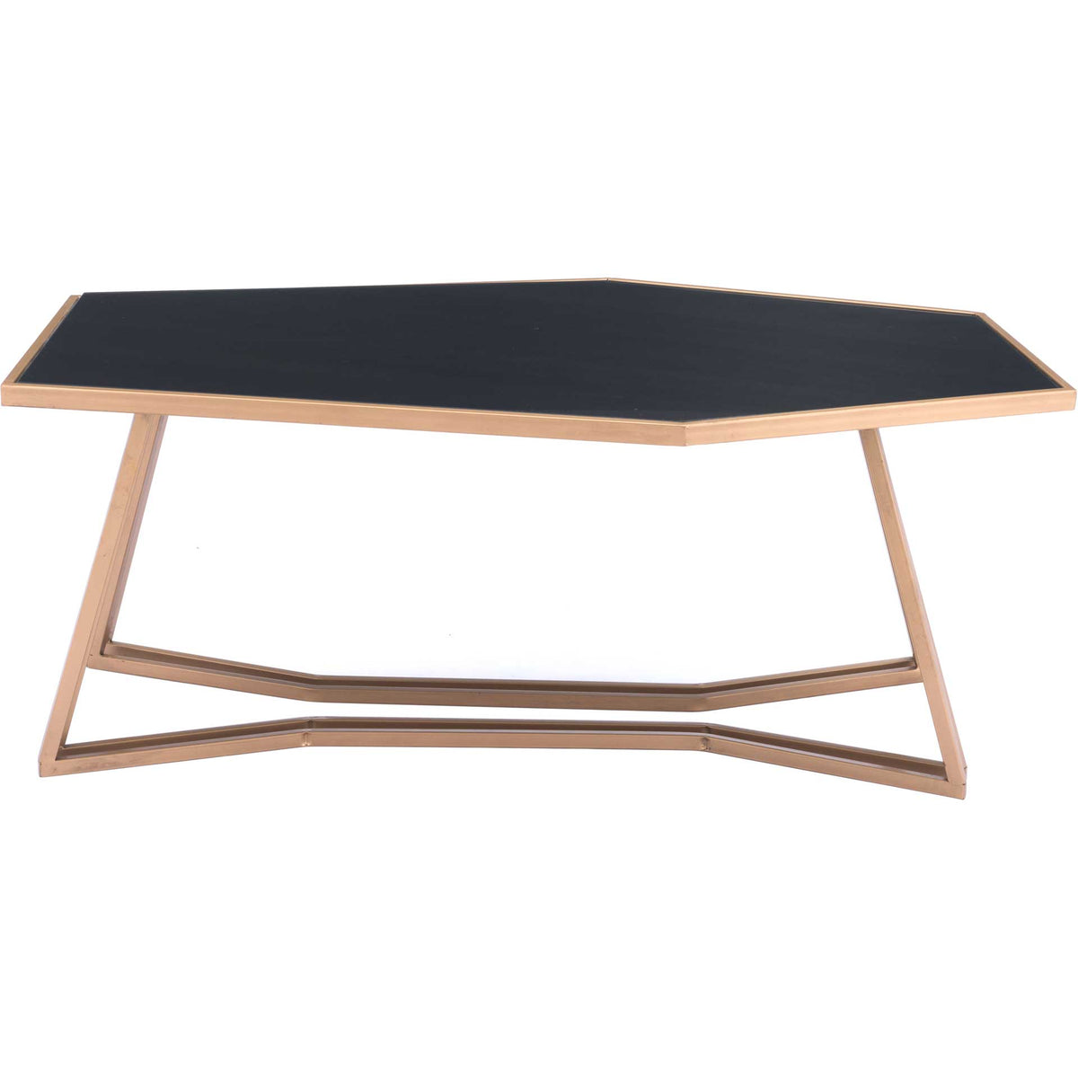Geo Coffee Table Black/Gold