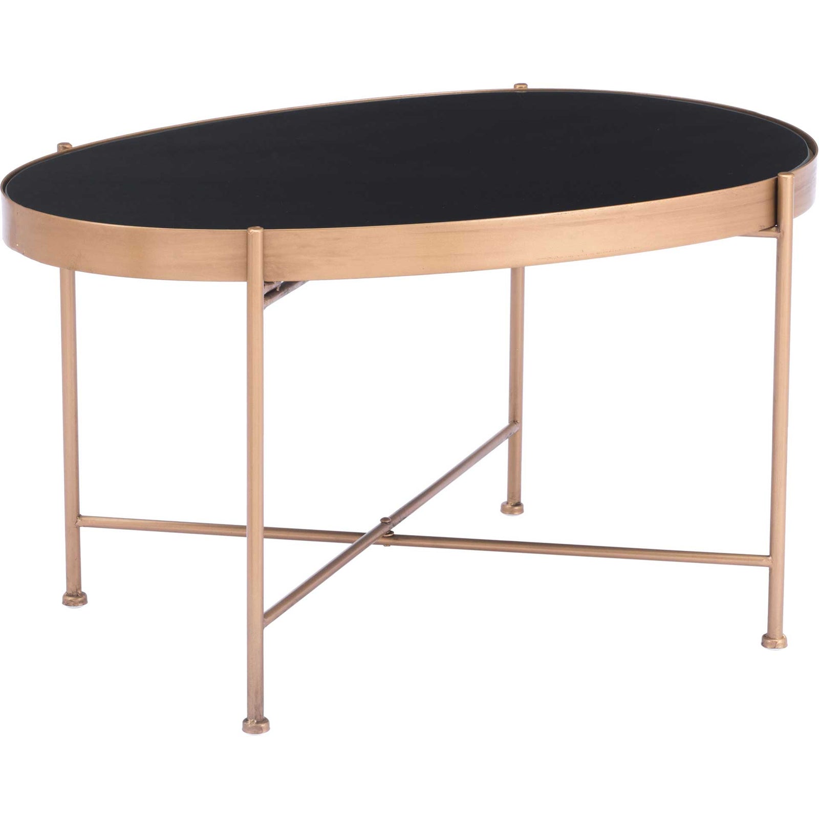 Gotta End Table Black/Gold