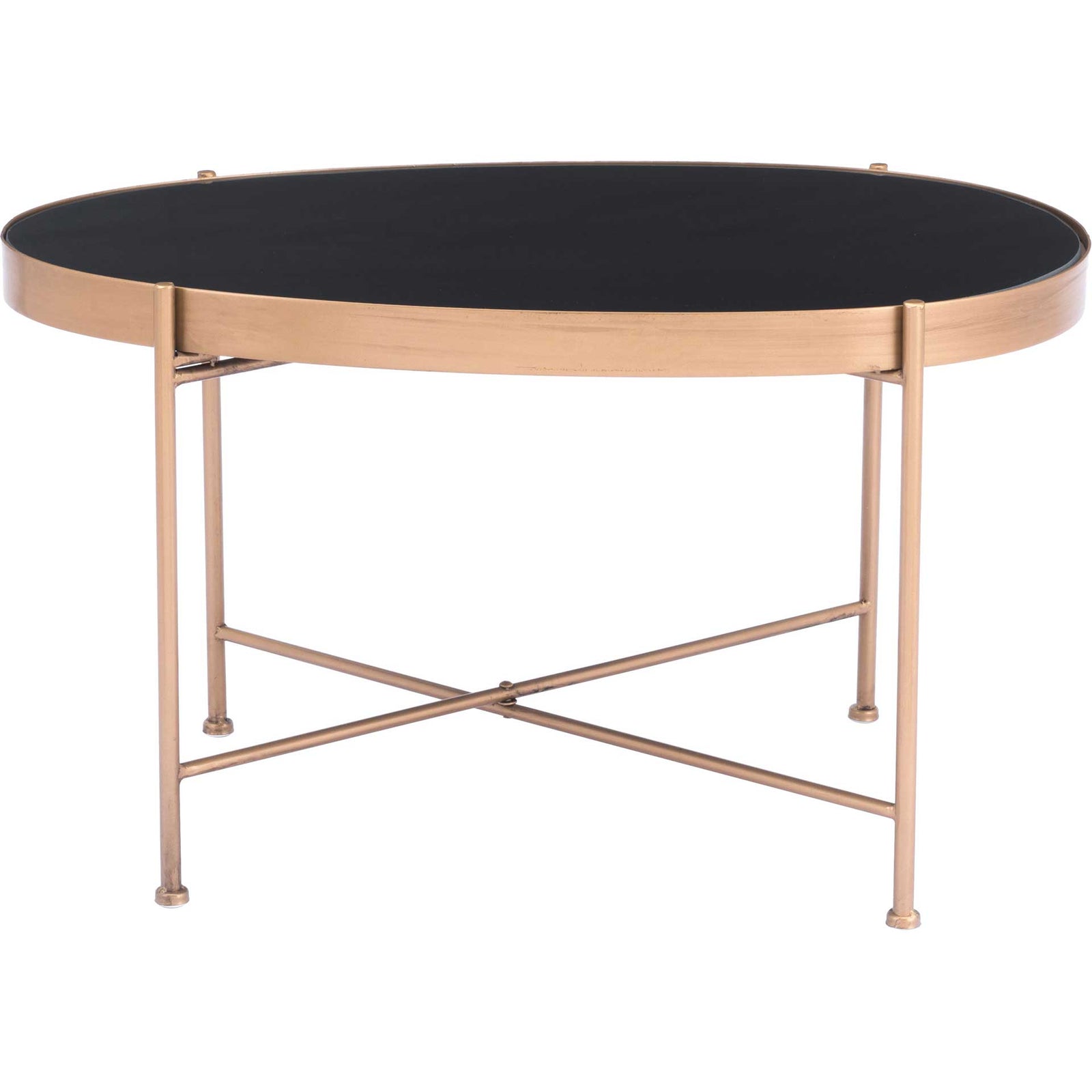 Gotta End Table Black/Gold