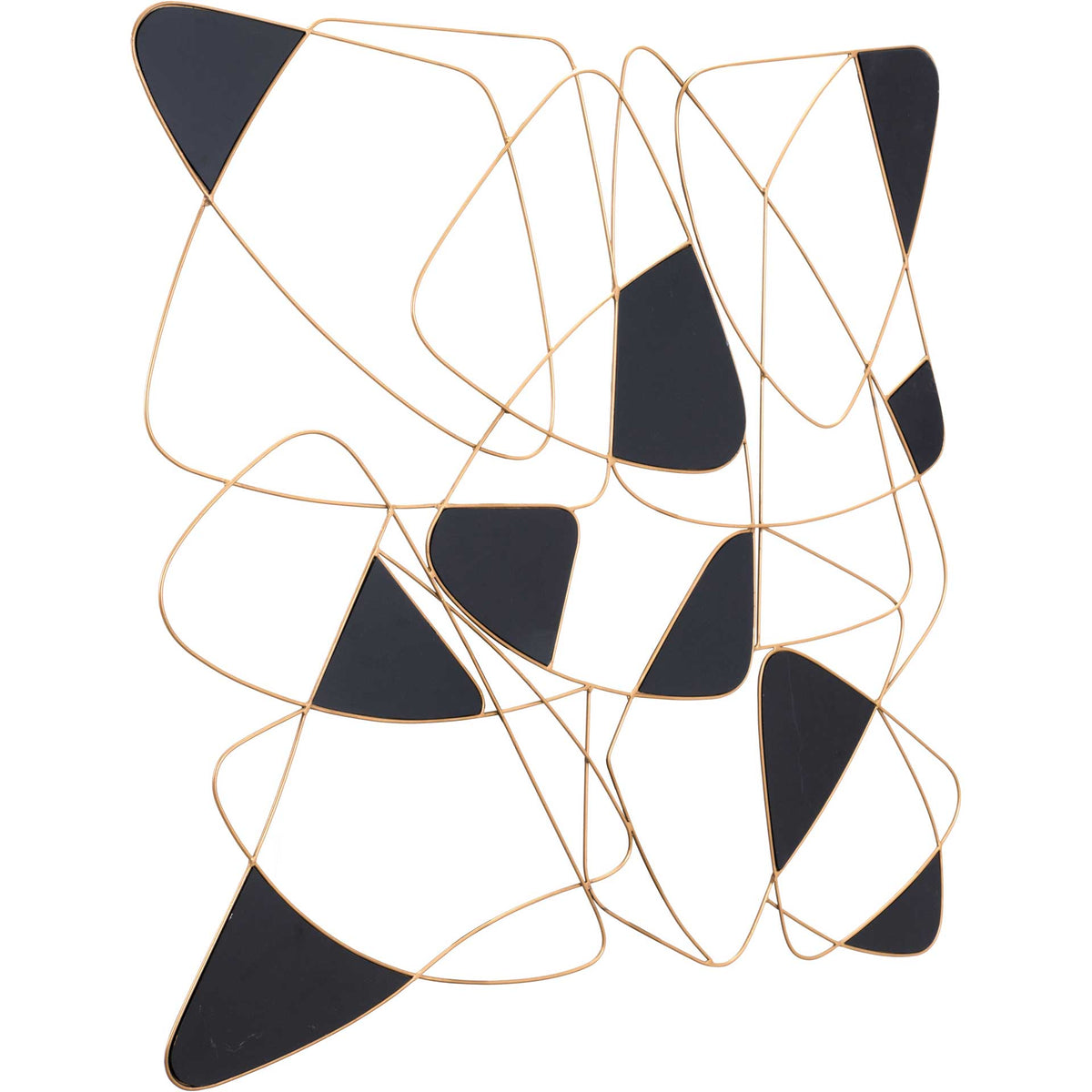 Giu Wall Decor Black/Gold