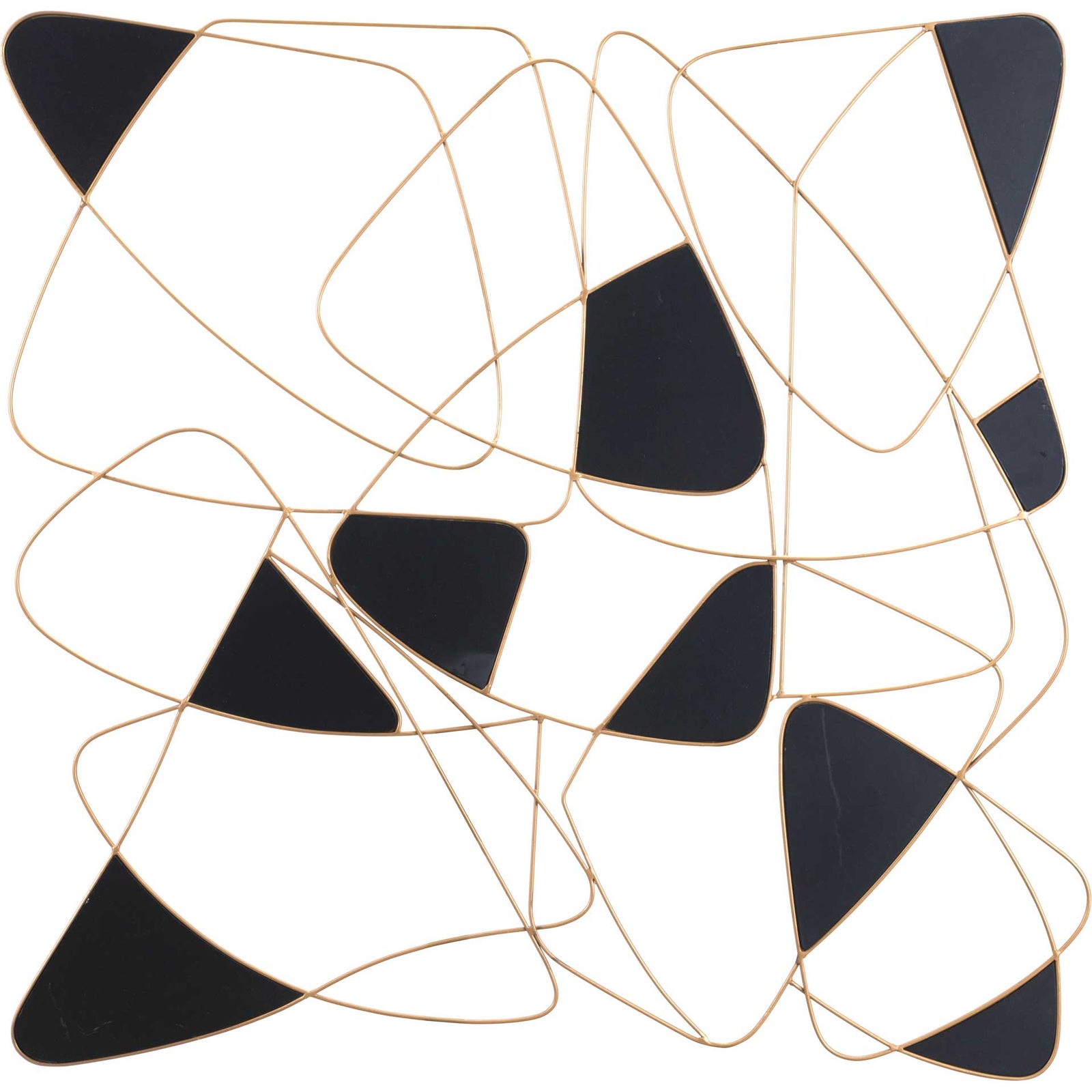 Giu Wall Decor Black/Gold