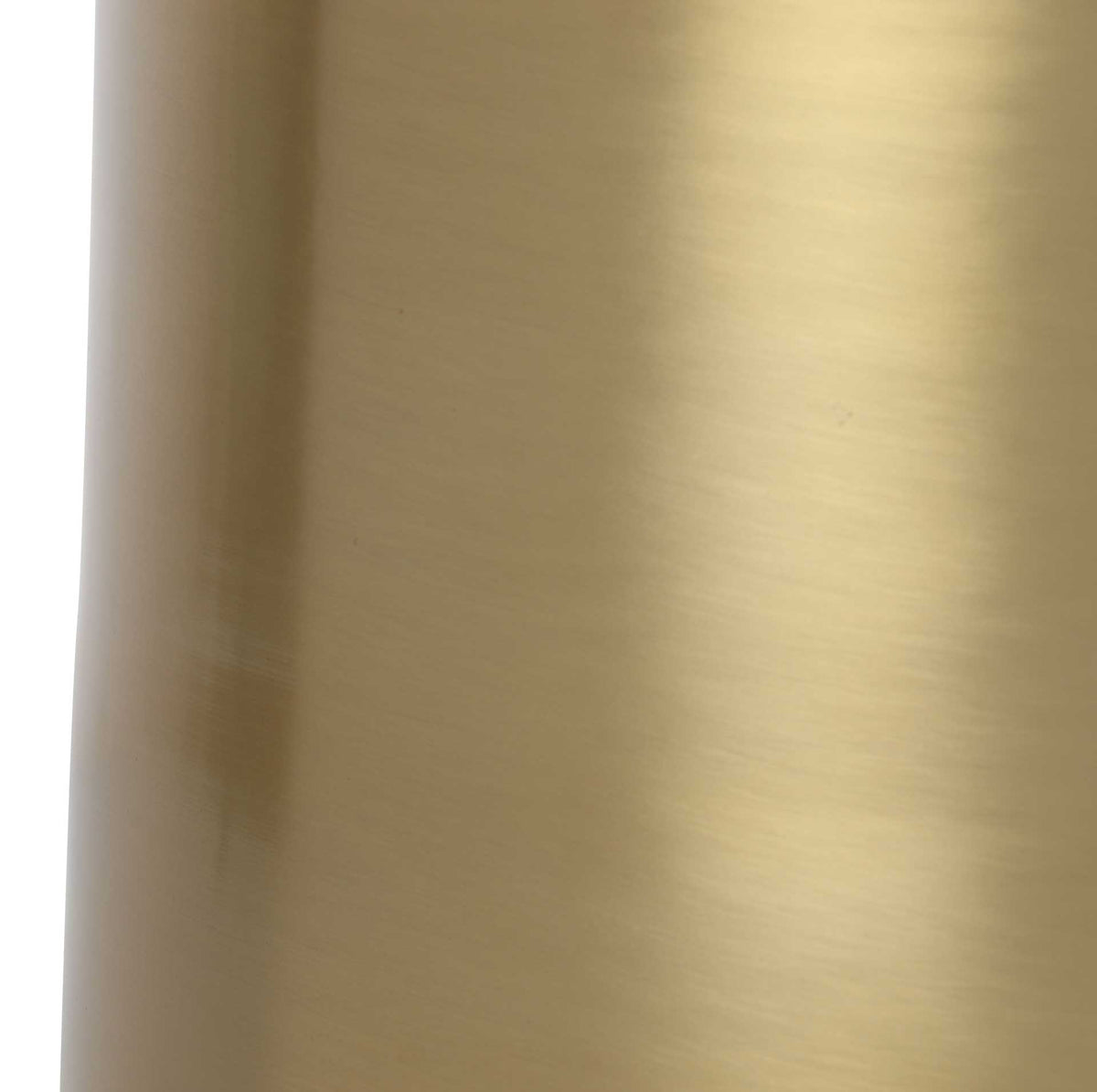 Emma Accent Table White Marble/Brass