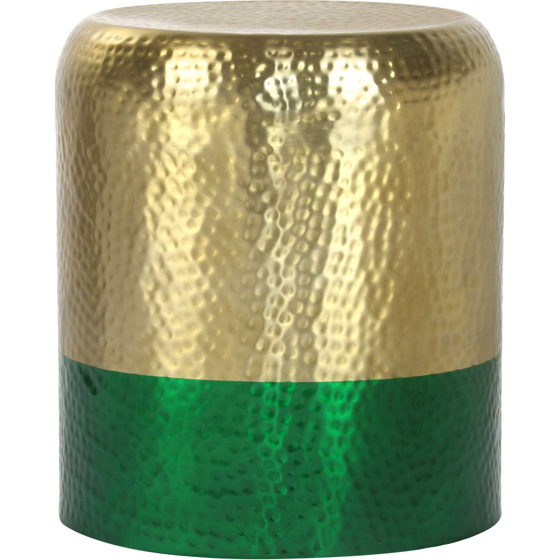 Mia Accent Table Gold/Green