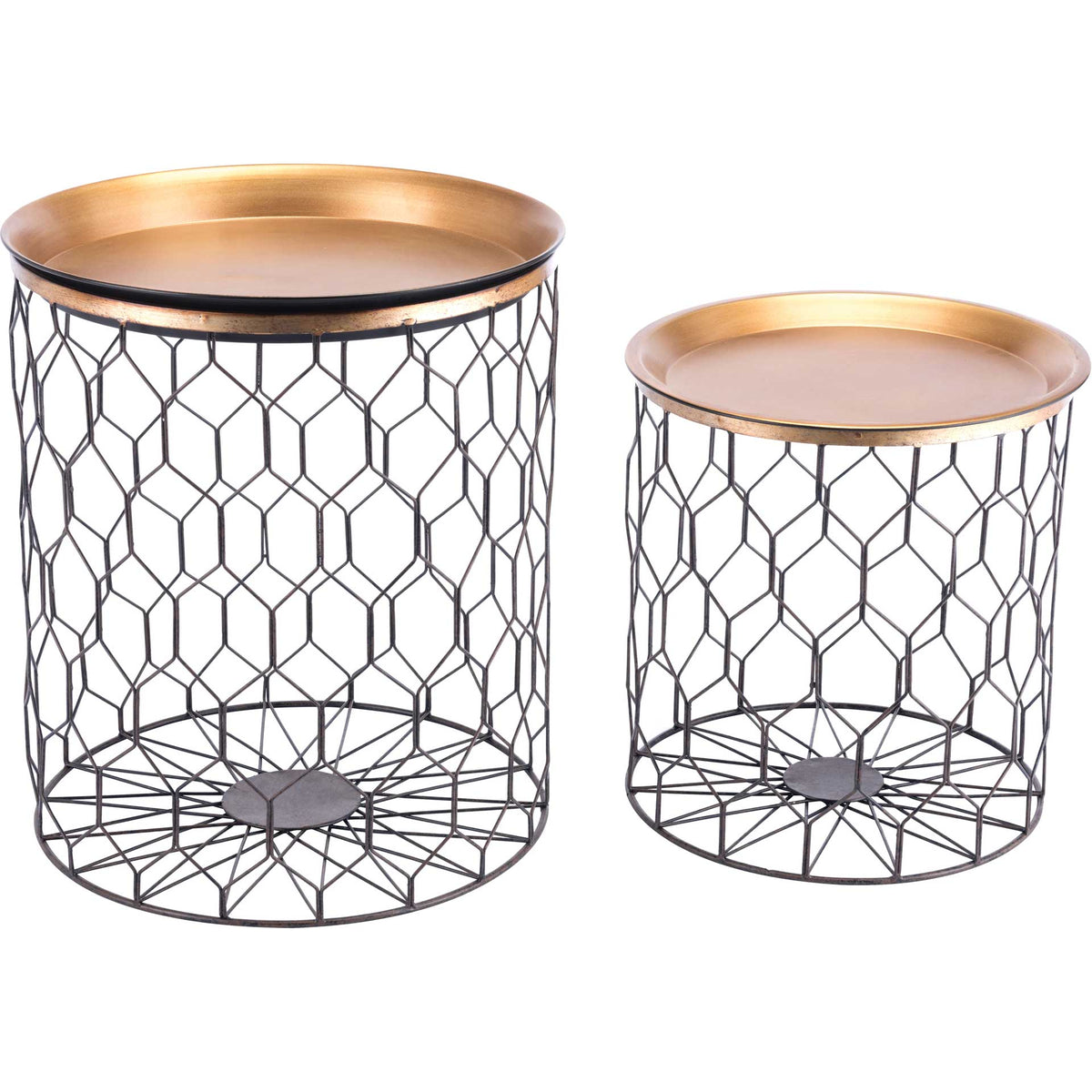 Oriente Table Gold (Set of 2)
