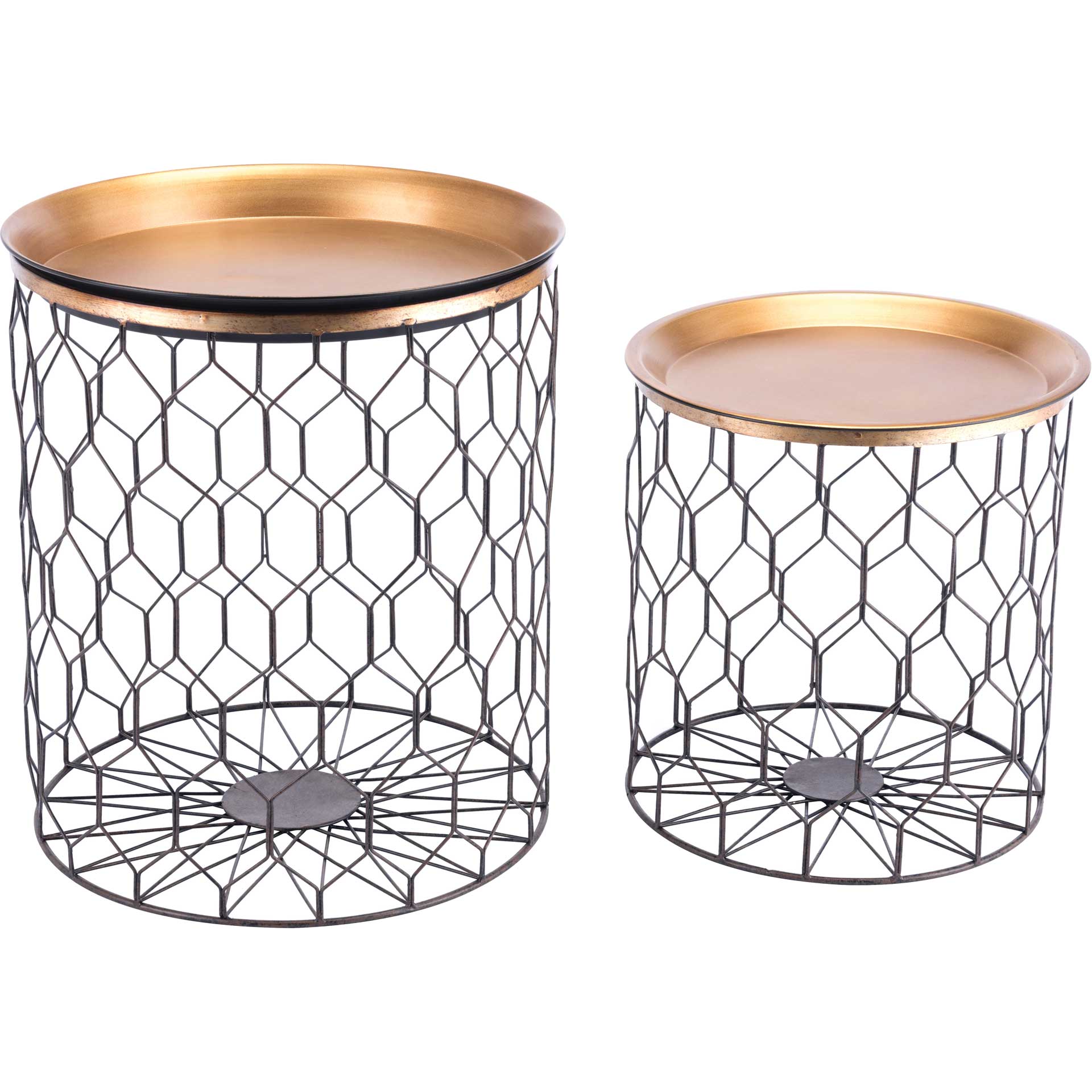 Oriente 2-Piece Table Gold