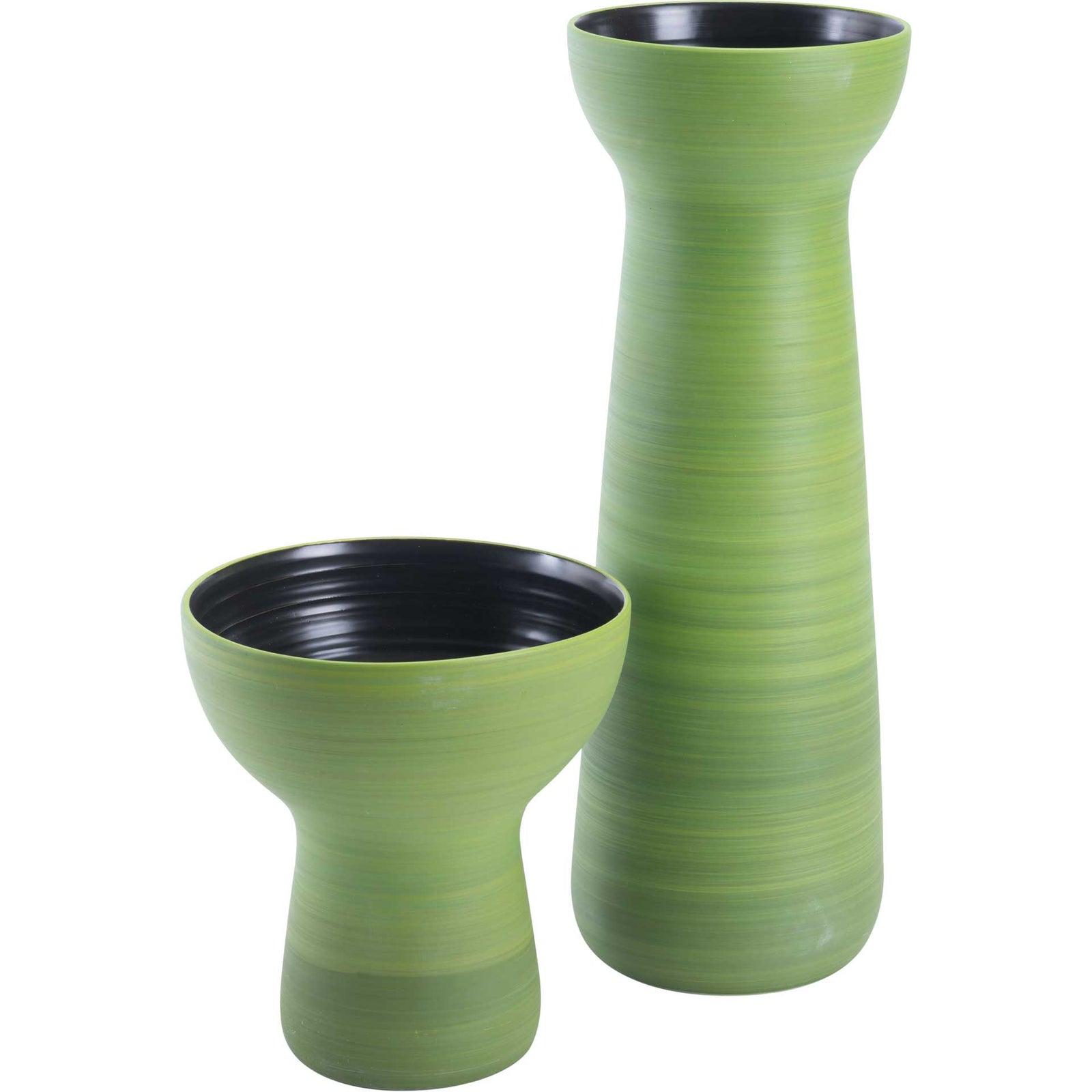 Areca Vase Green
