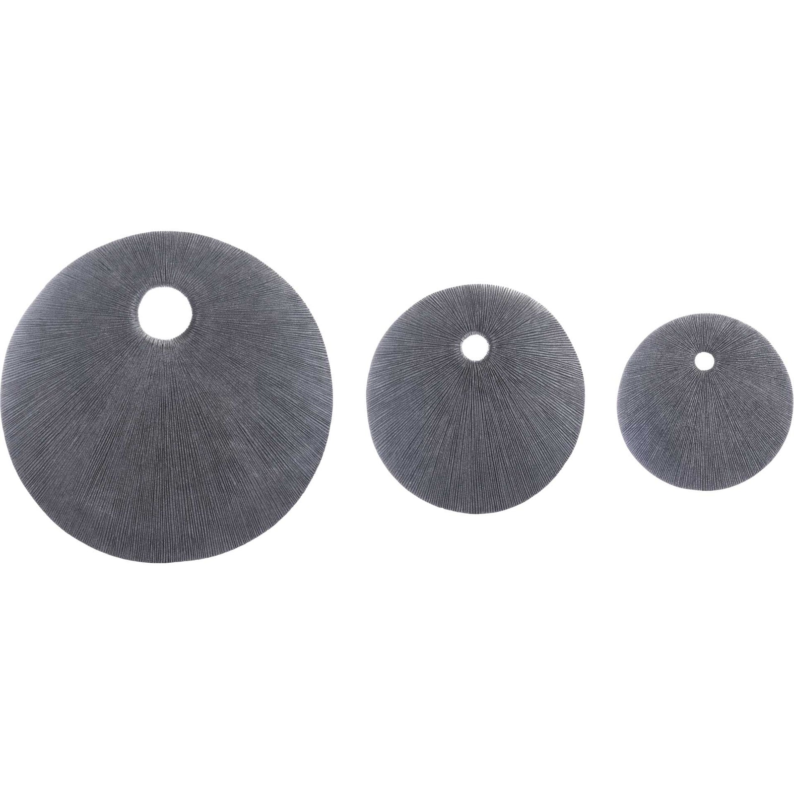 Round Eye Plaque Dark Gray