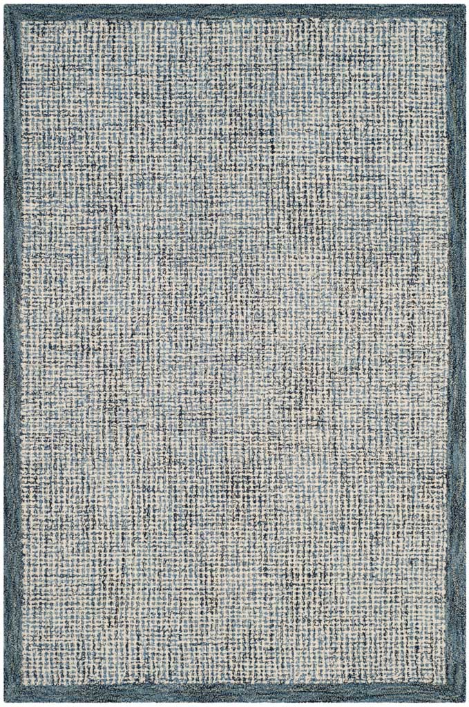 Abstract Navy/Ivory Area Rug - Froy.com