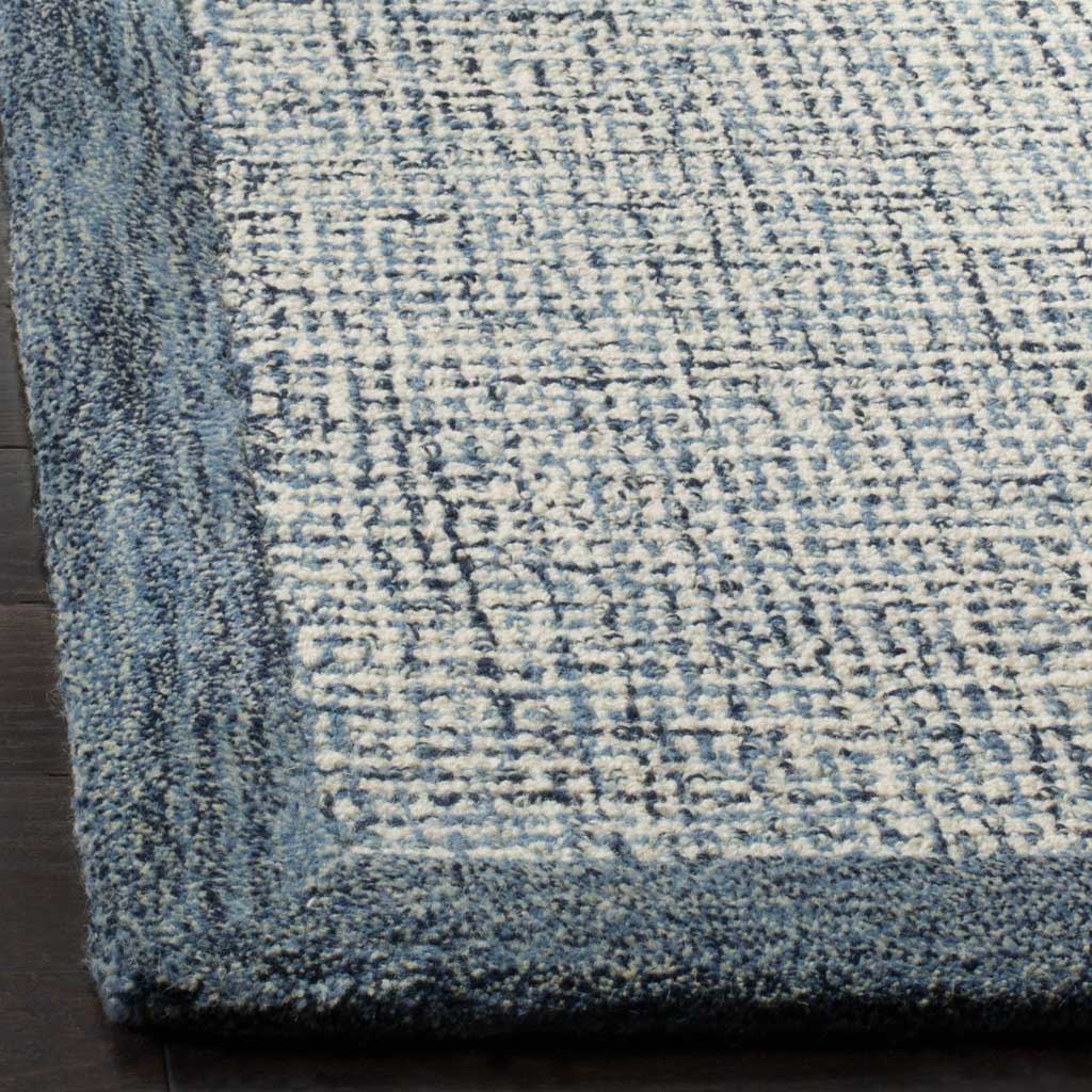 Abstract Navy/Ivory Area Rug - Froy.com
