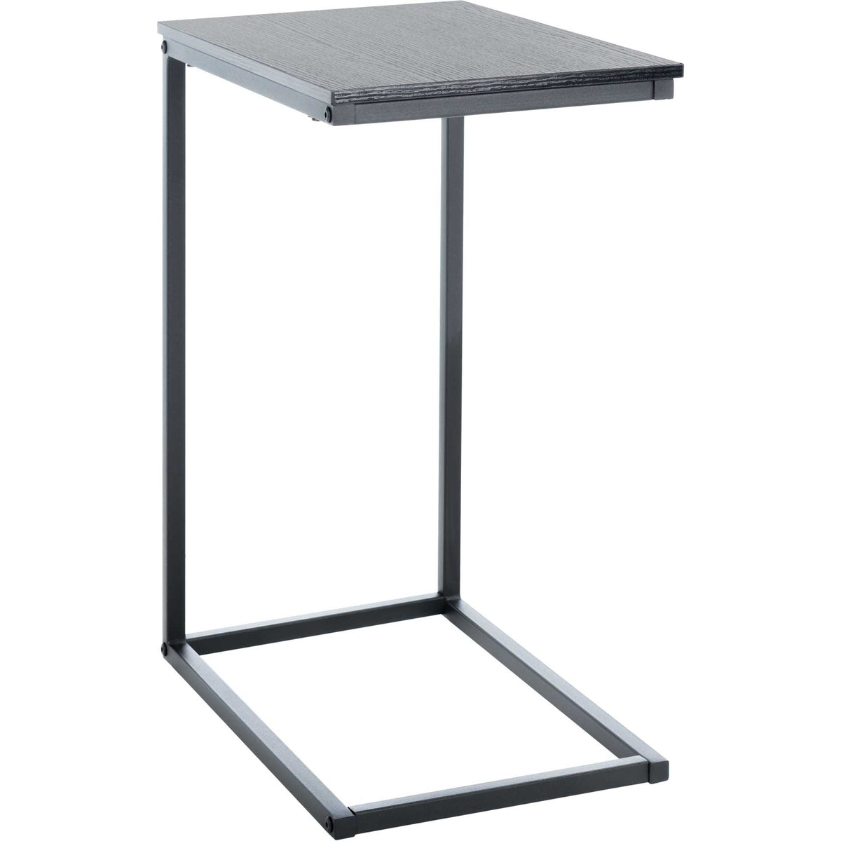 Boaltin Slanted Rectangular Side Table Black