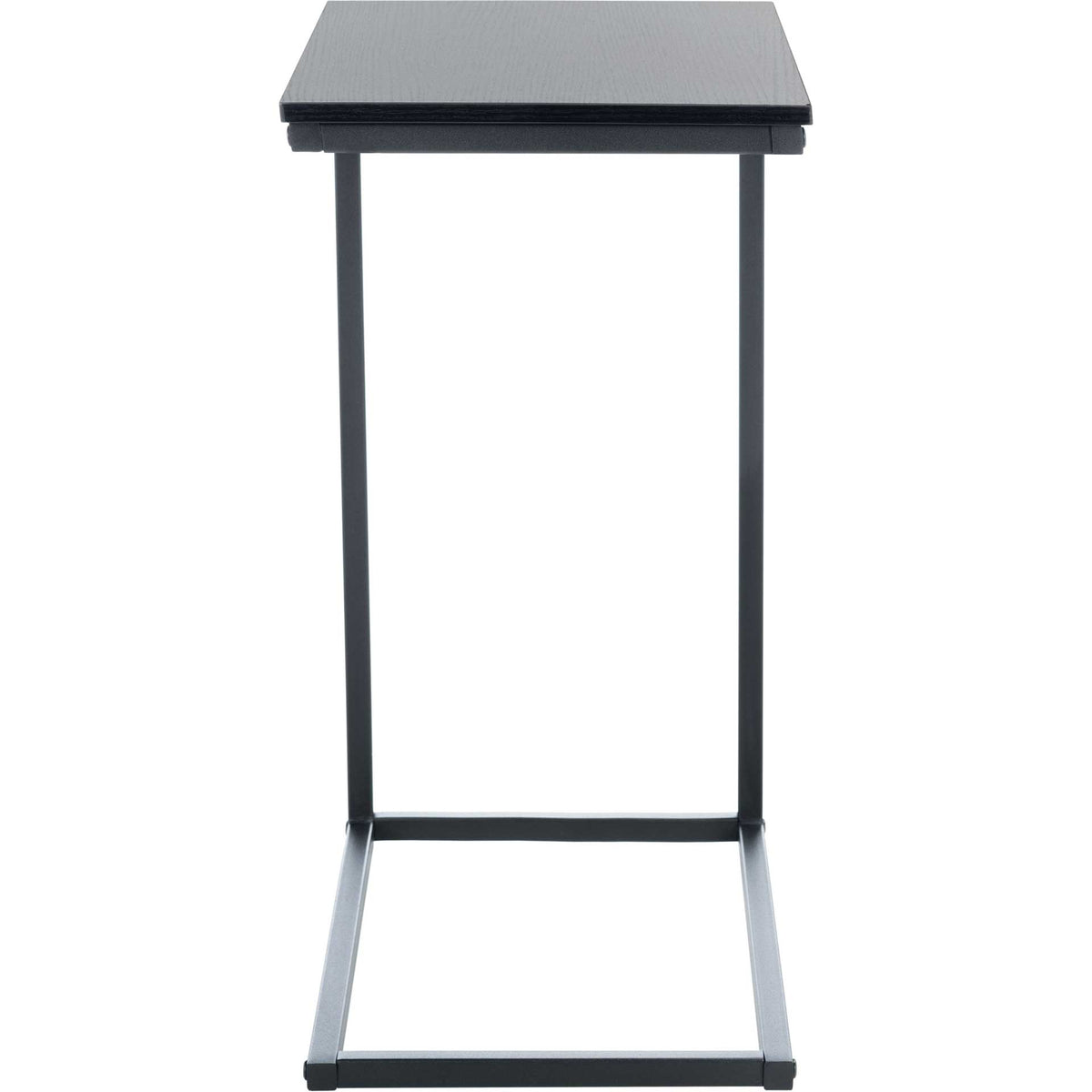 Boaltin Slanted Rectangular Side Table Black