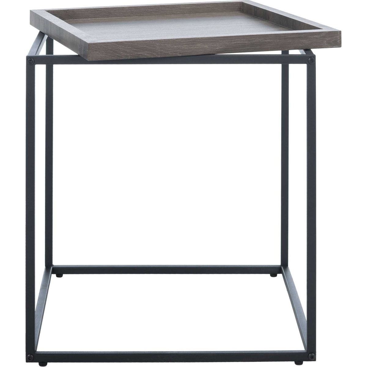 Andino End Table Brown/Black