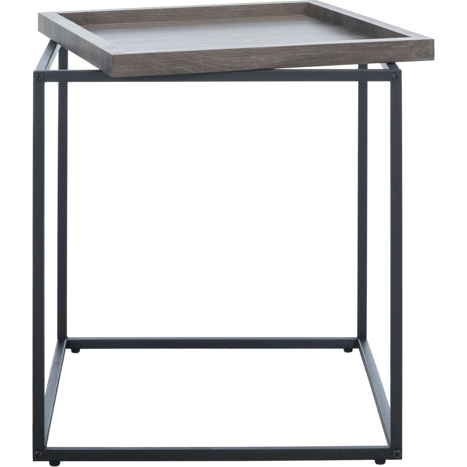 Andino End Table Brown/Black