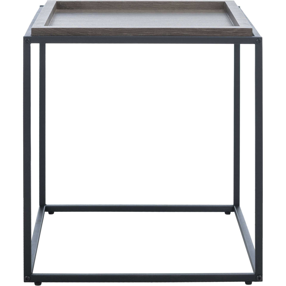 Andino End Table Brown/Black