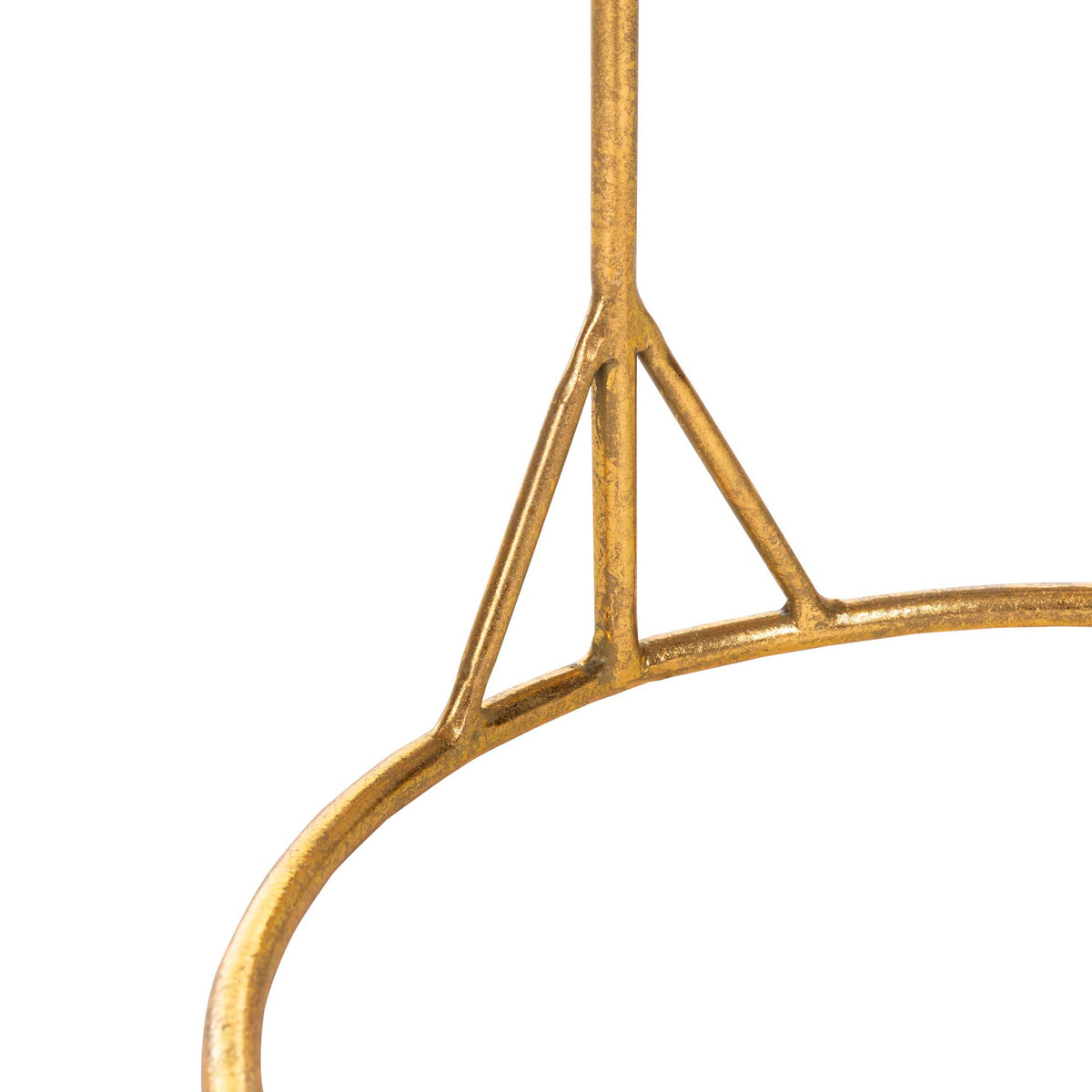 Emanate Round C Table Gray/Gold