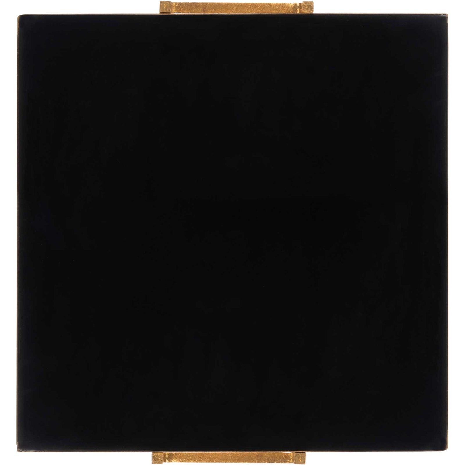 Amenity Greek Key Side Table Black/Gold