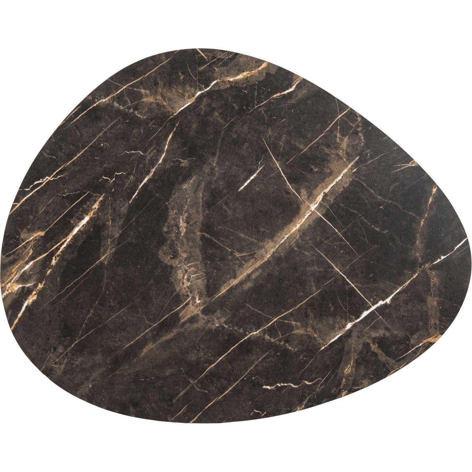 Bria Side Table Gray/Black