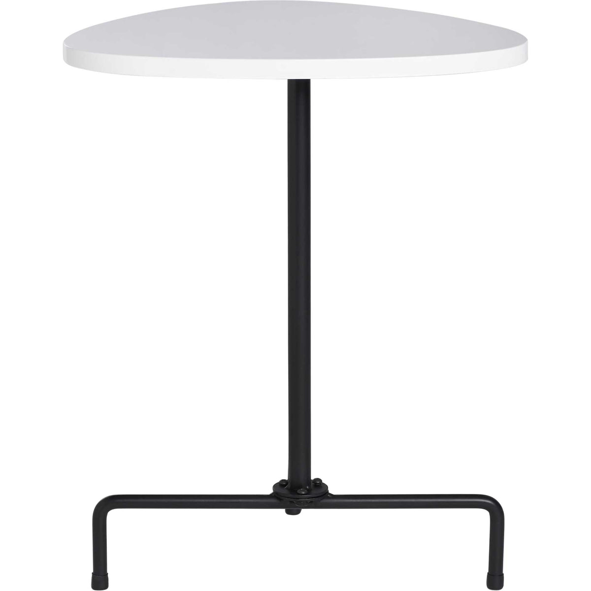 Beningo Tripod Side Table White/Black