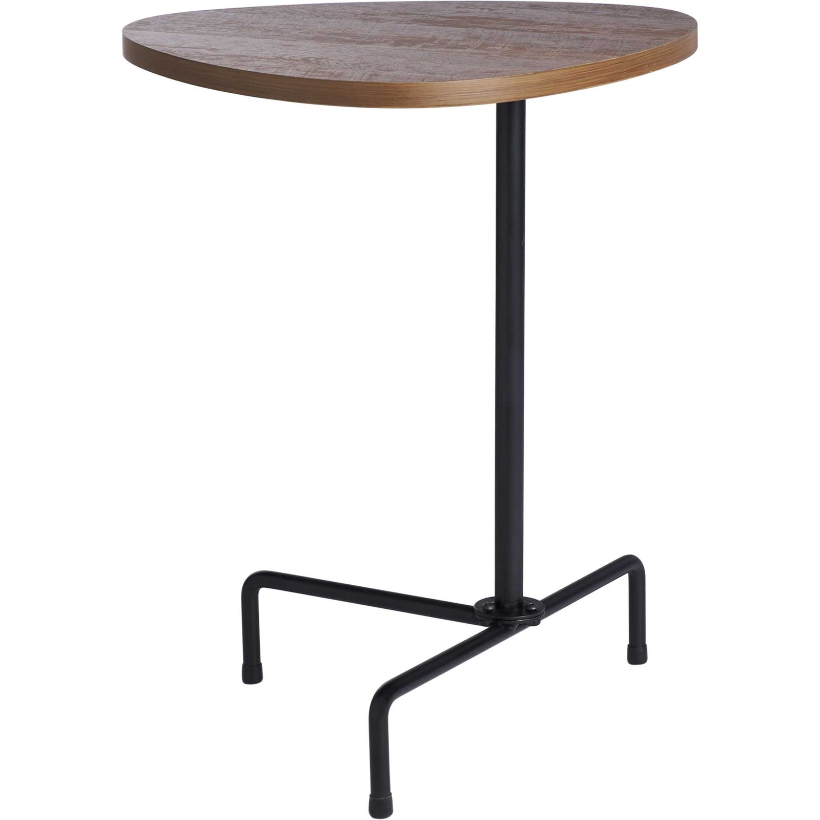 Beningo Tripod Side Table Walnut/Black