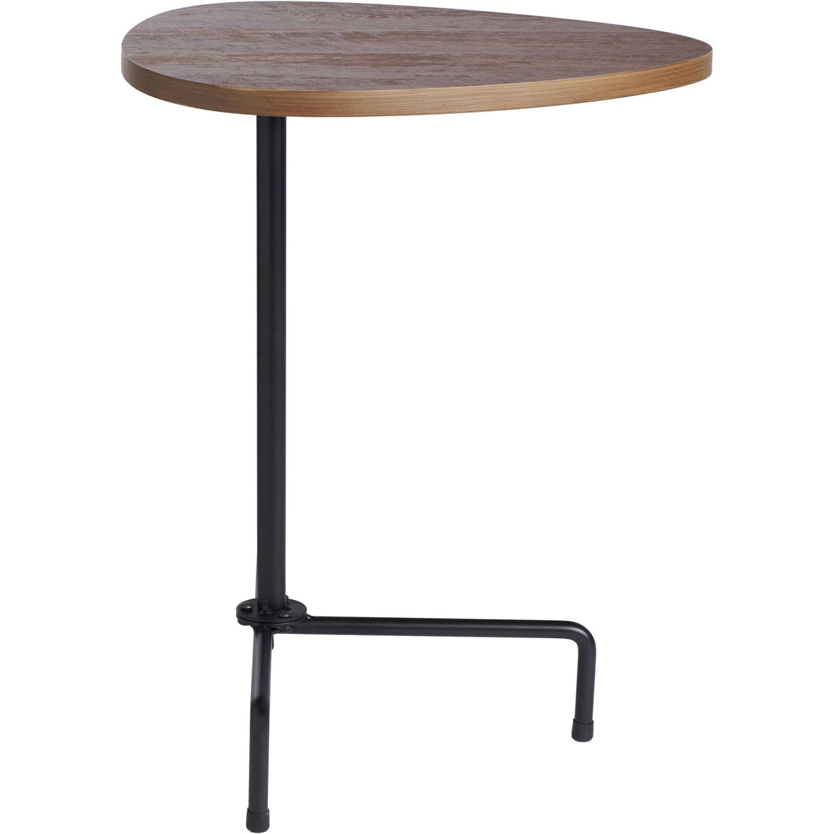 Beningo Tripod Side Table Walnut/Black