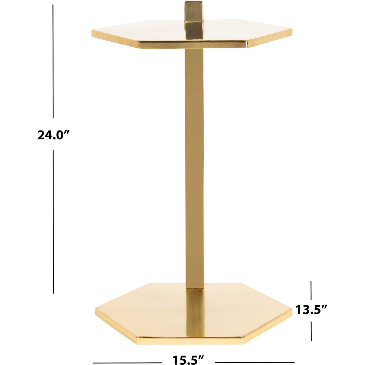 Auden Hexagon C Table Gold