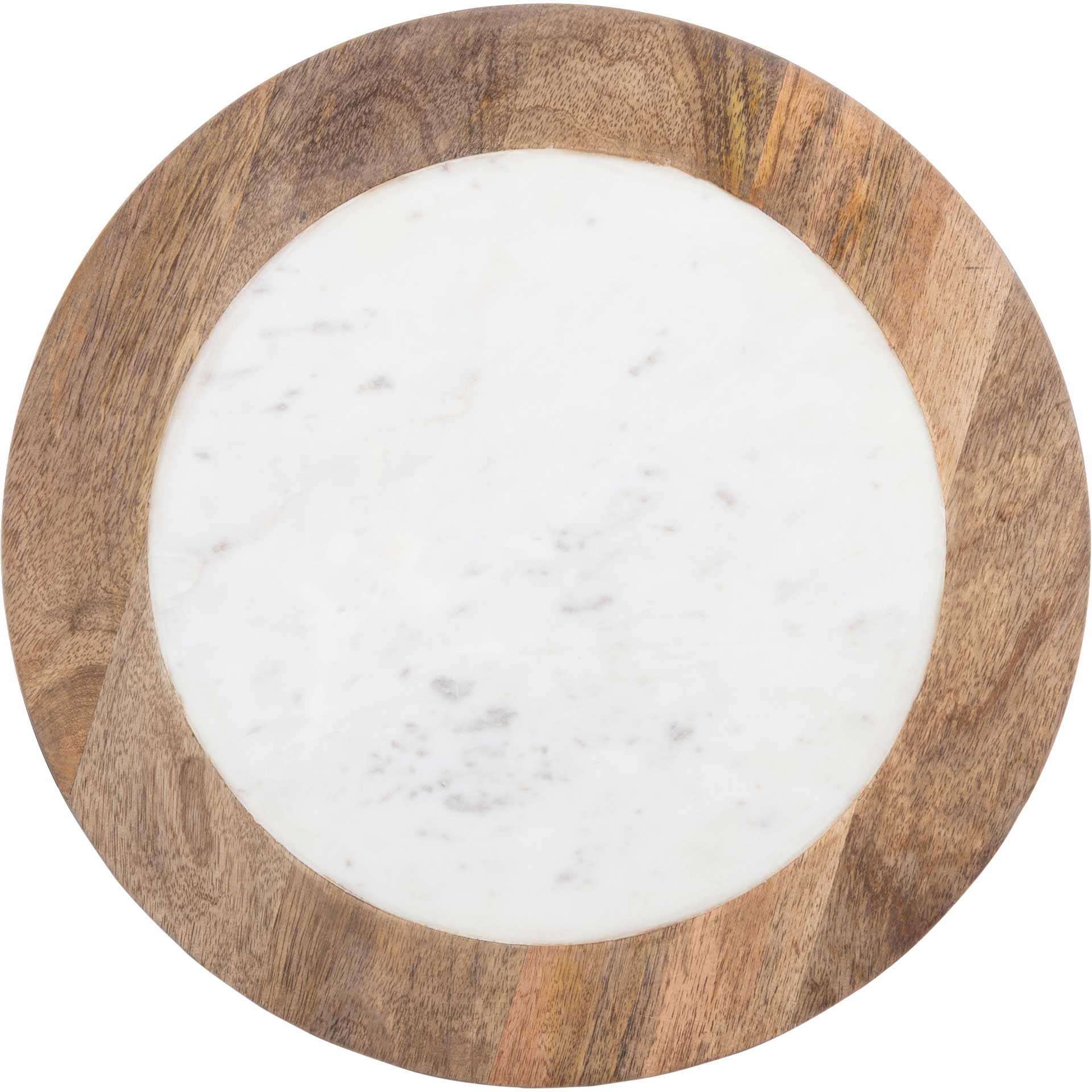 Gear Agate Side Table White Marble