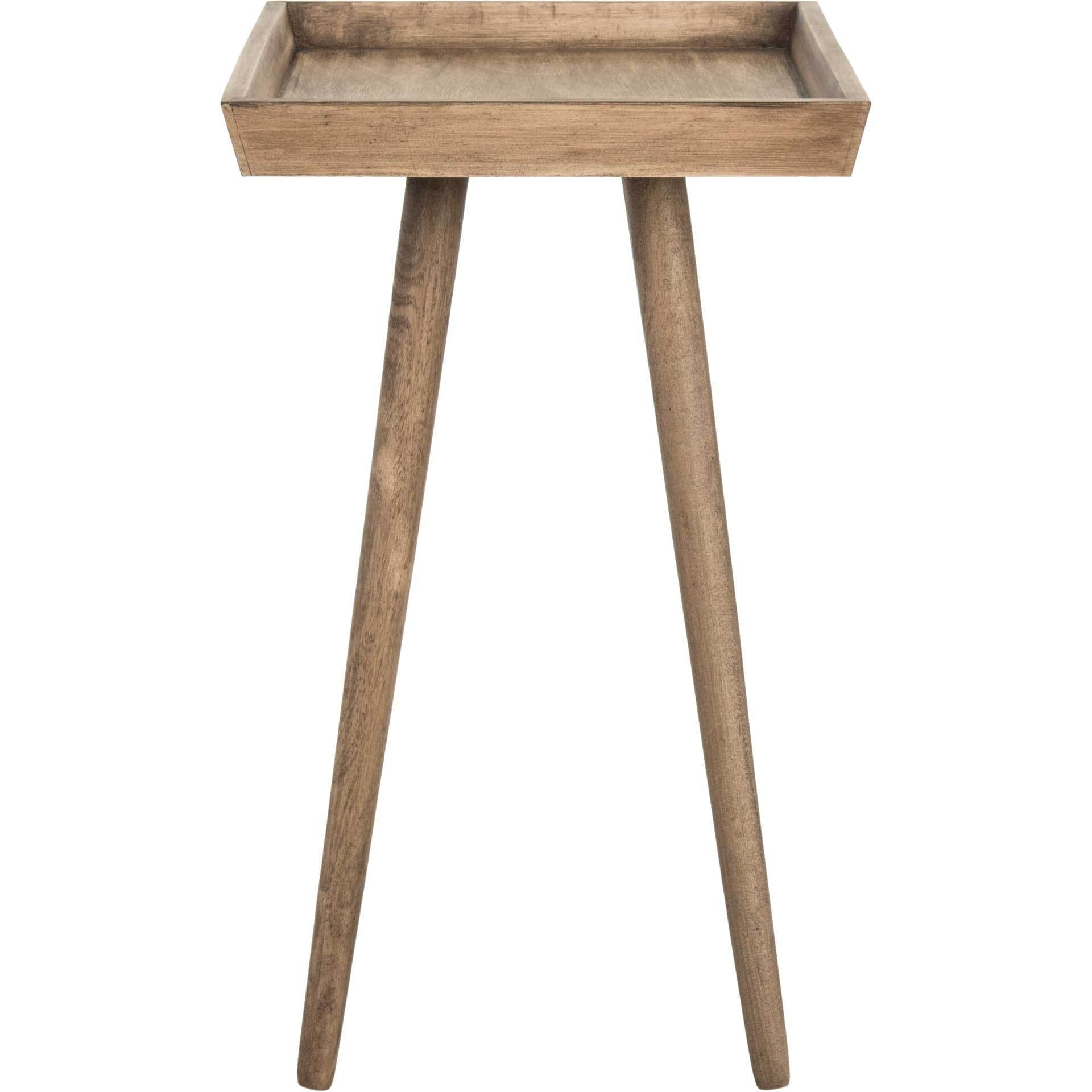 Norah Tray Accent Table Desert Brown