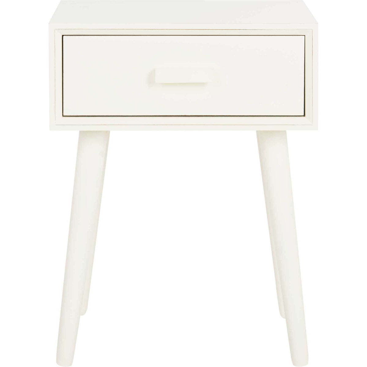 Lylah Accent Table Distressed White