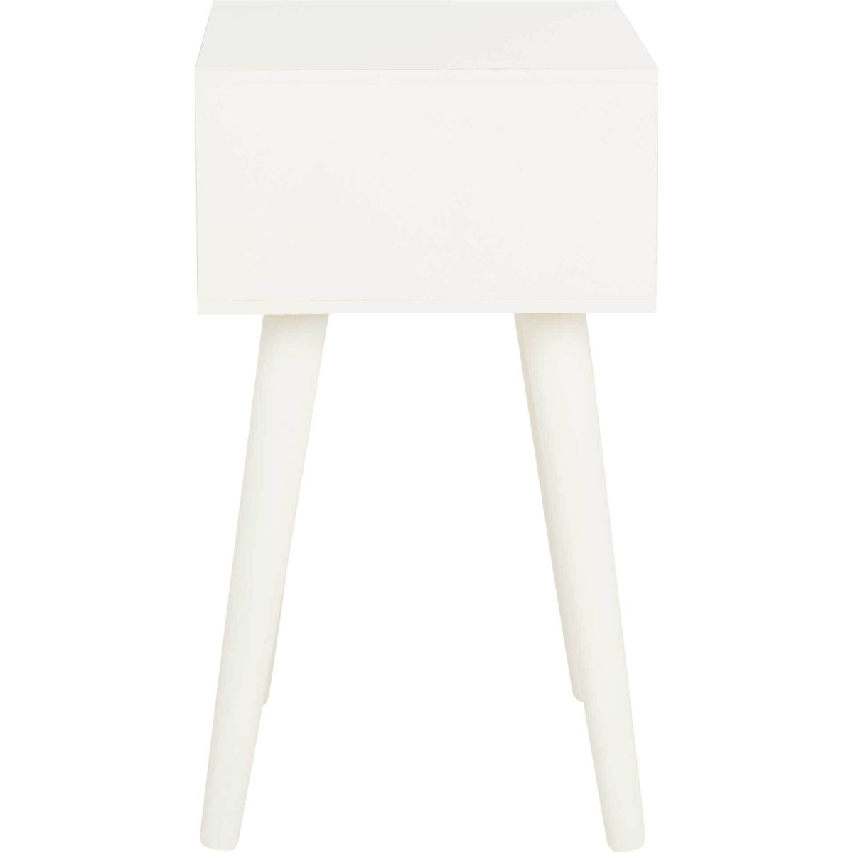 Lylah Accent Table Distressed White