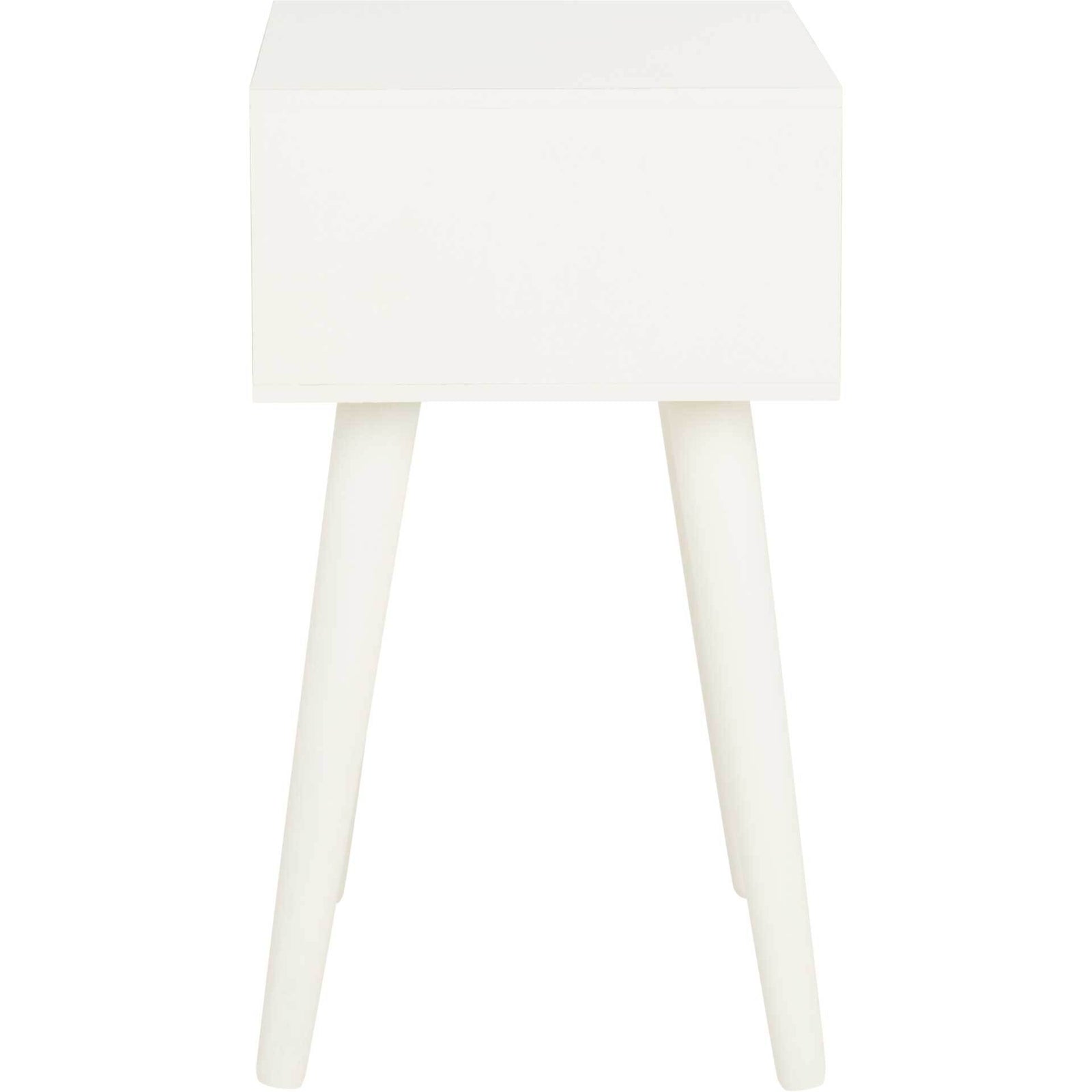 Lylah Accent Table Distressed White