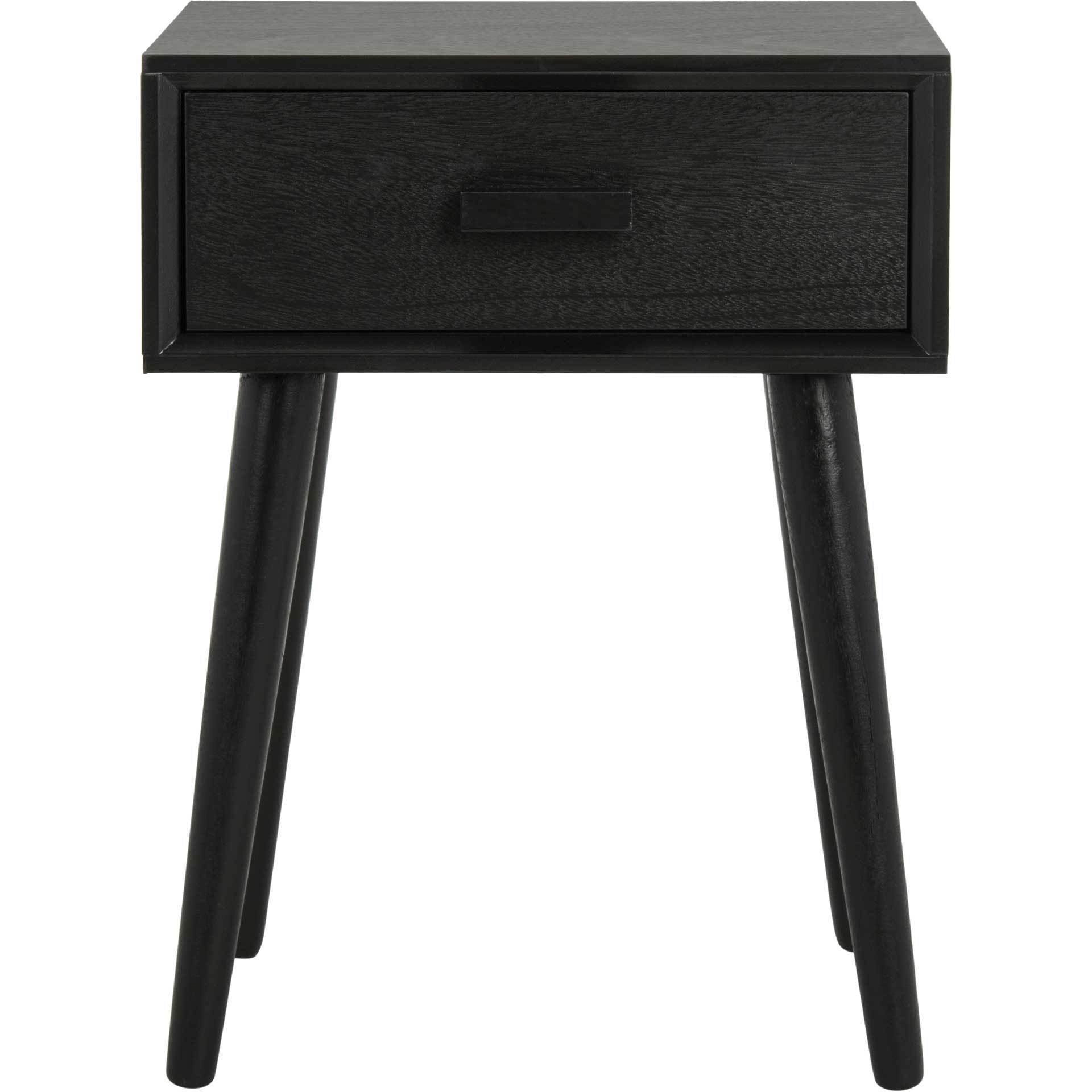 Lylah Accent Table Black