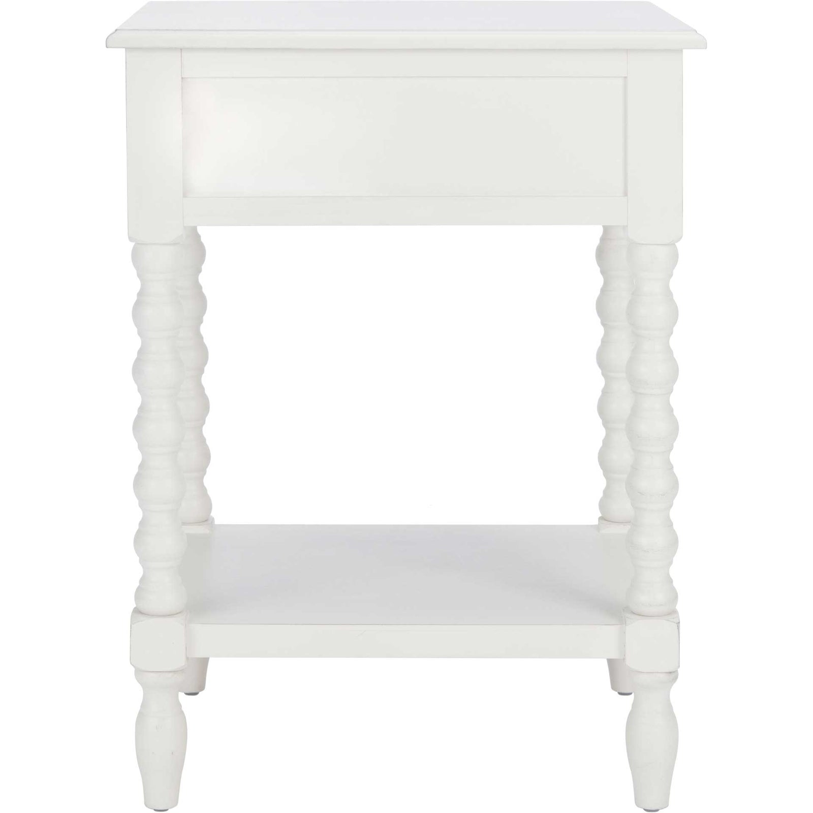 Atalia Accent Table Distressed White