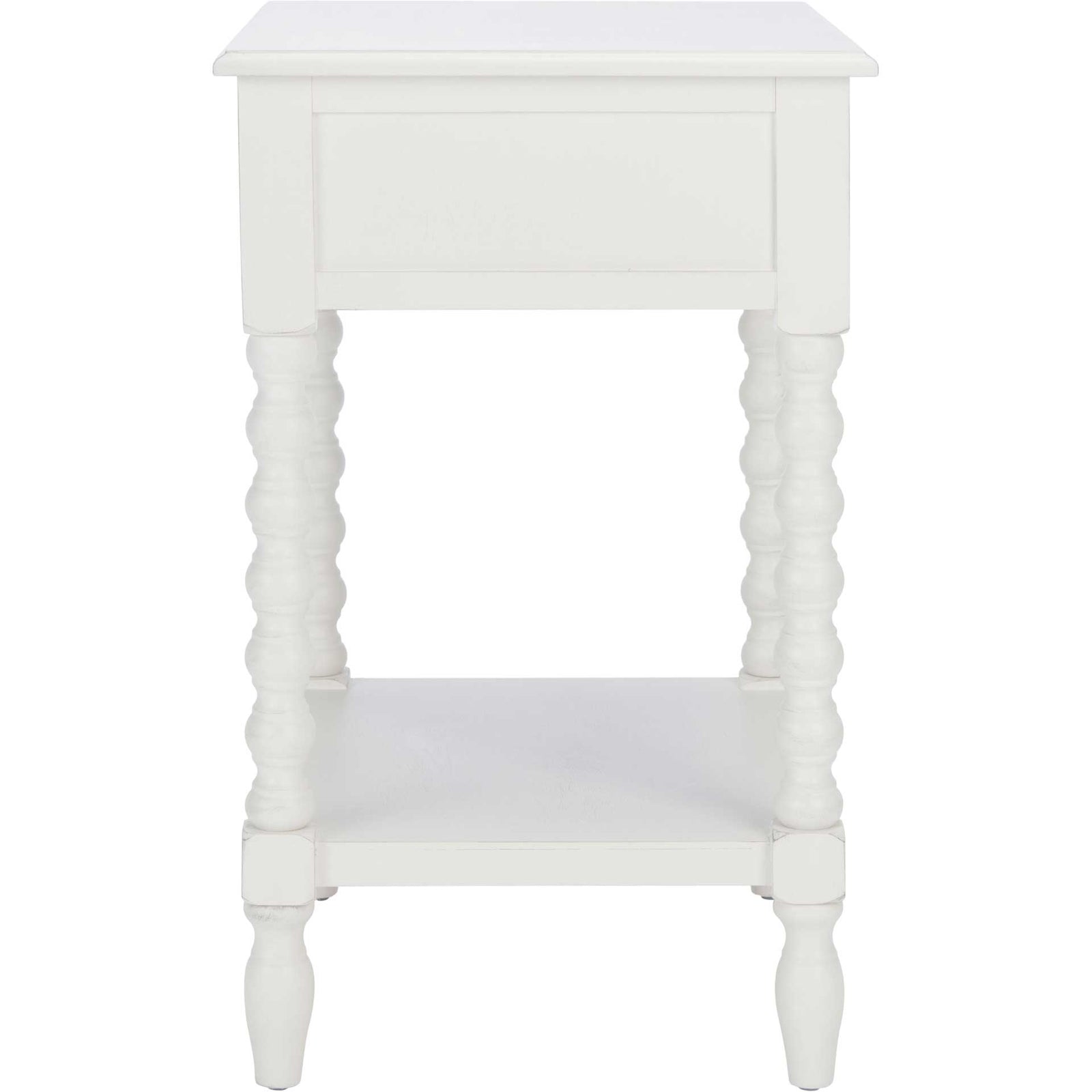 Atalia Accent Table Distressed White