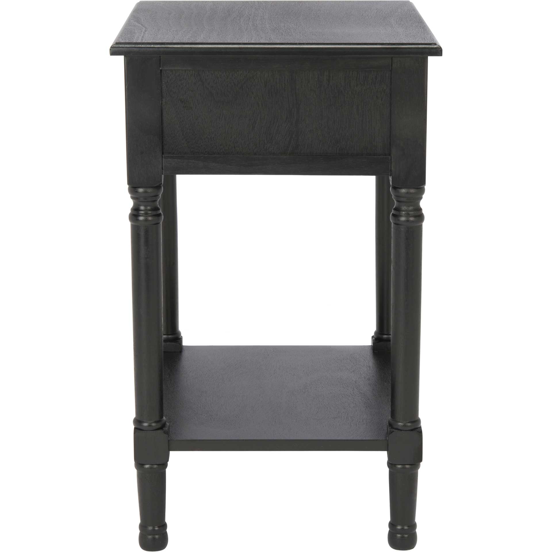 Whalen 1 Drawer Accent Table Black