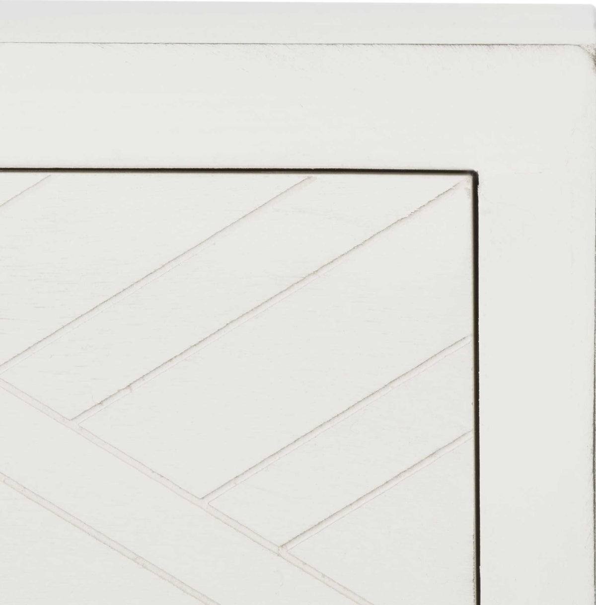 Ajani 1 Drawer Accent Table Distressed White