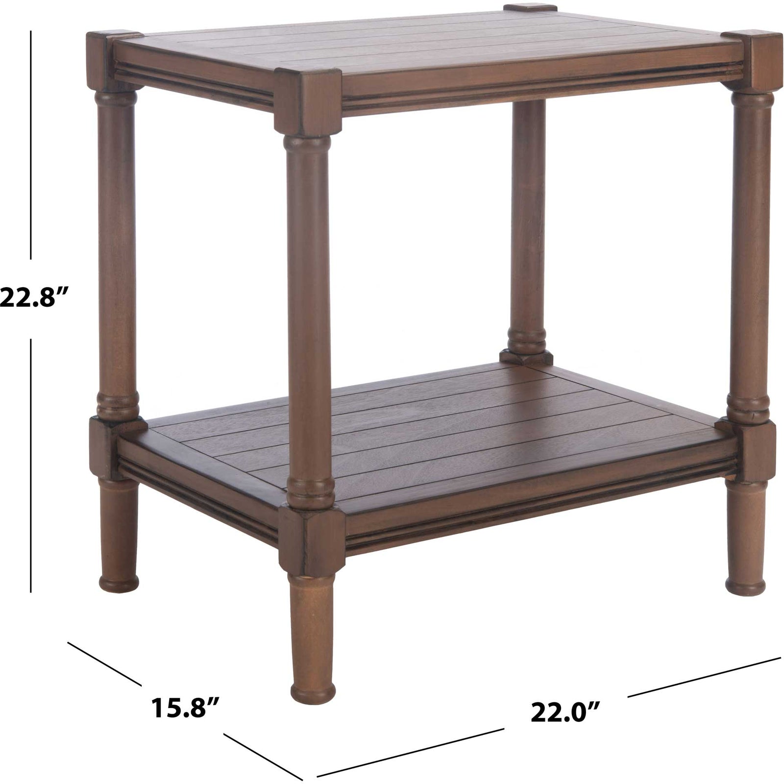 Radlin Rectangle Accent Table Brown