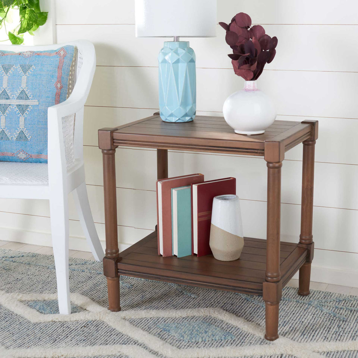 Radlin Rectangle Accent Table Brown